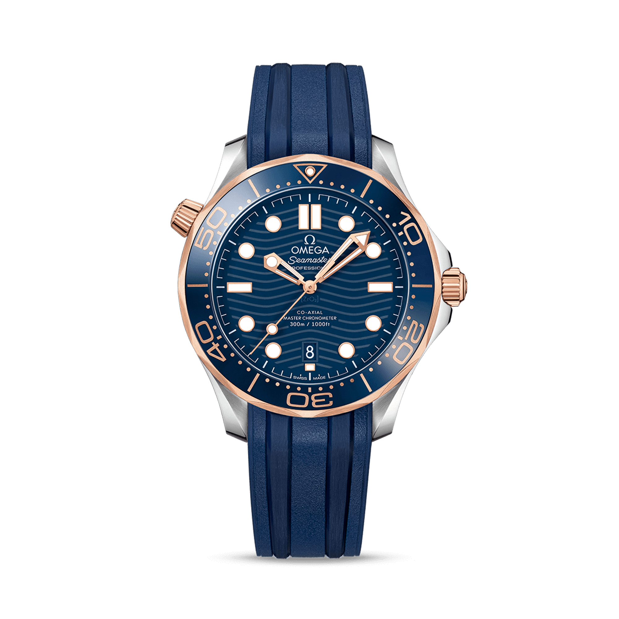 OMEGA Seamaster Diver 300m 42mm, Blue Dial, Baton Numerals_1