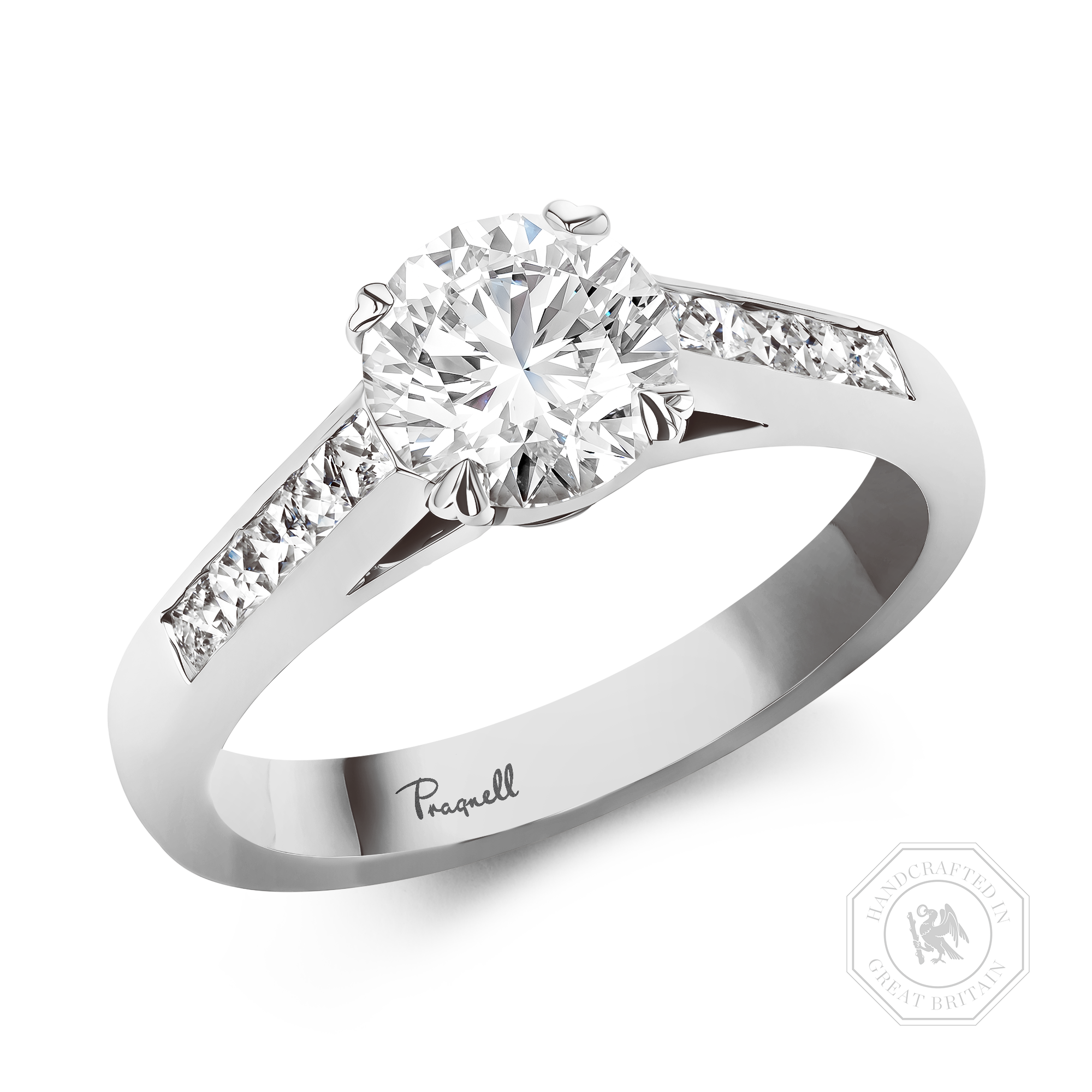Gatsby 0.70ct Brilliant Cut Diamond Ring Brilliant cut, Claw set_1