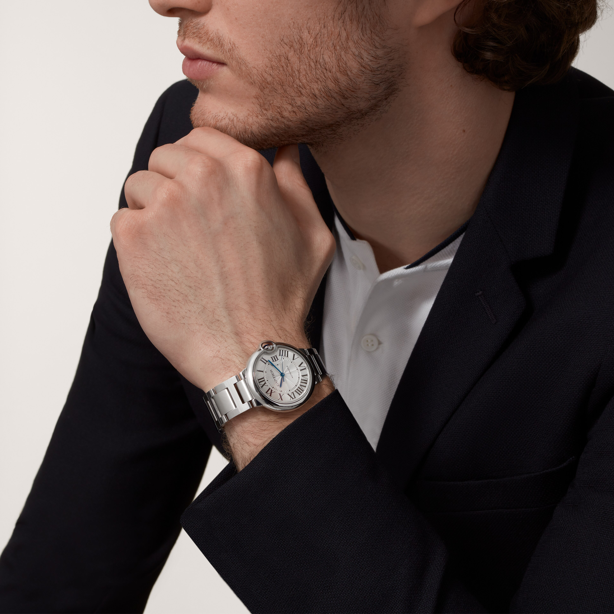 Cartier Ballon Bleu de Cartier 36mm, Silver Dial, Roman Numerals_10