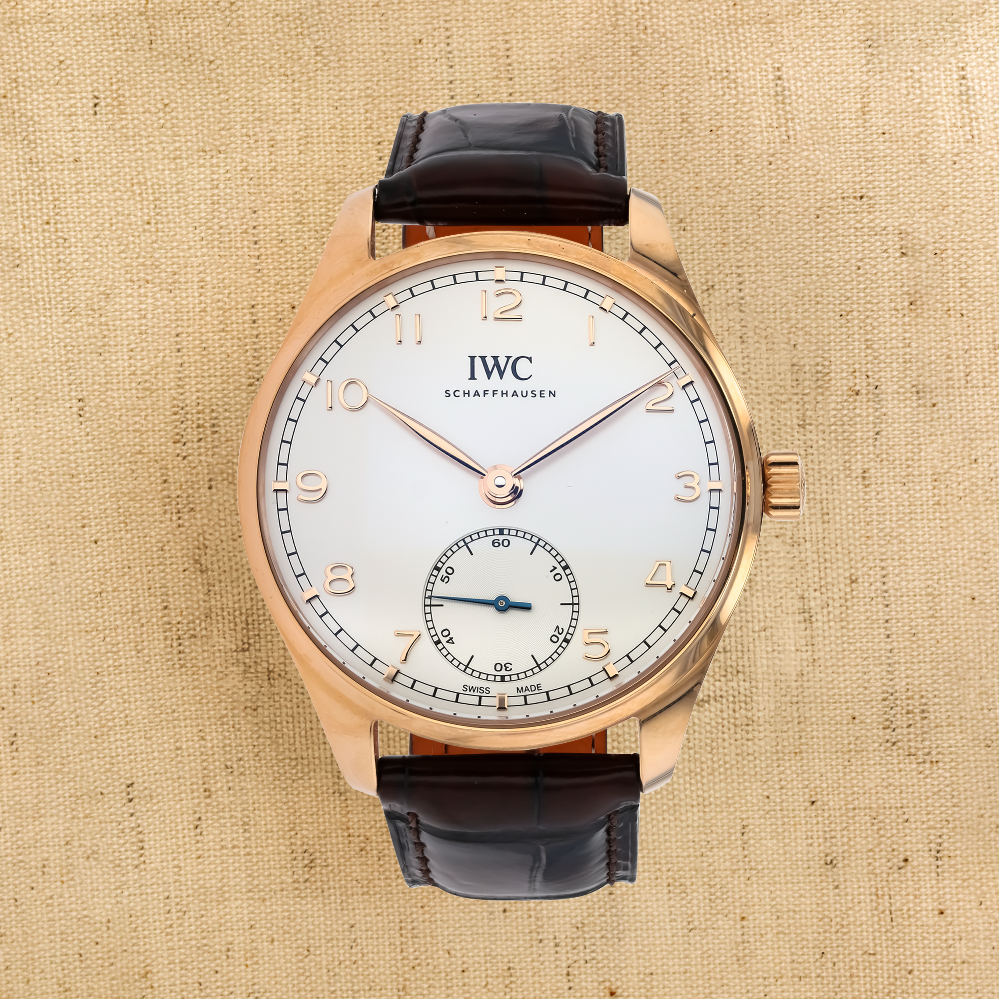 Pre-Owned IWC Portugieser Automatic 40 40.4mm, Silver Dial, Arabic Numerals_1