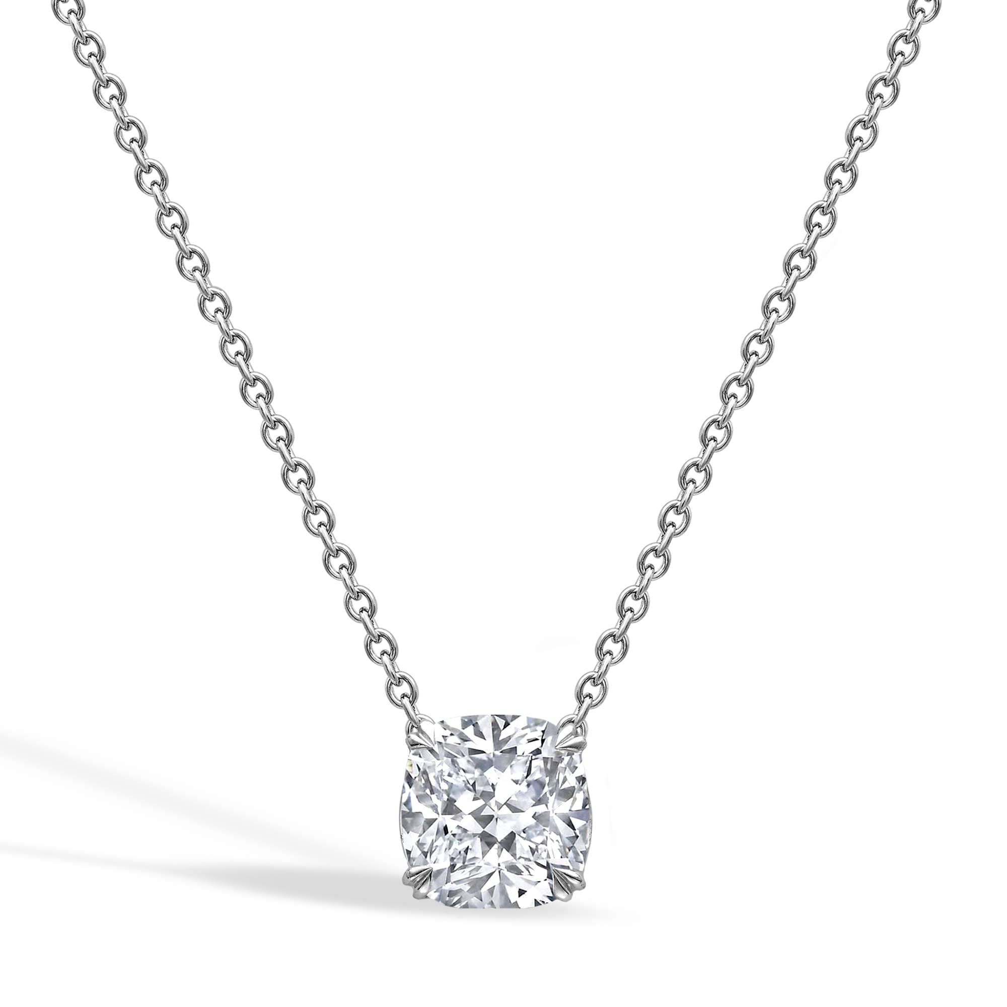 Windsor 1.01ct Cushion Diamond Pendant Cushion Cut, Claw Set_1