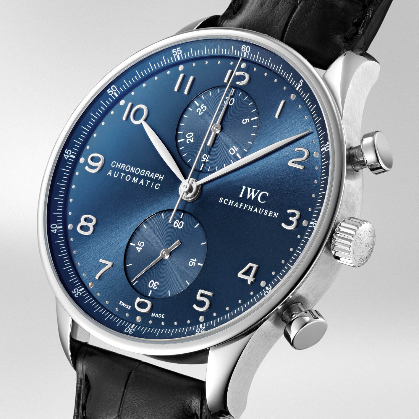 IWC Portugieser Chronograph 40.9mm, Blue Dial, Arabic Numerals_2