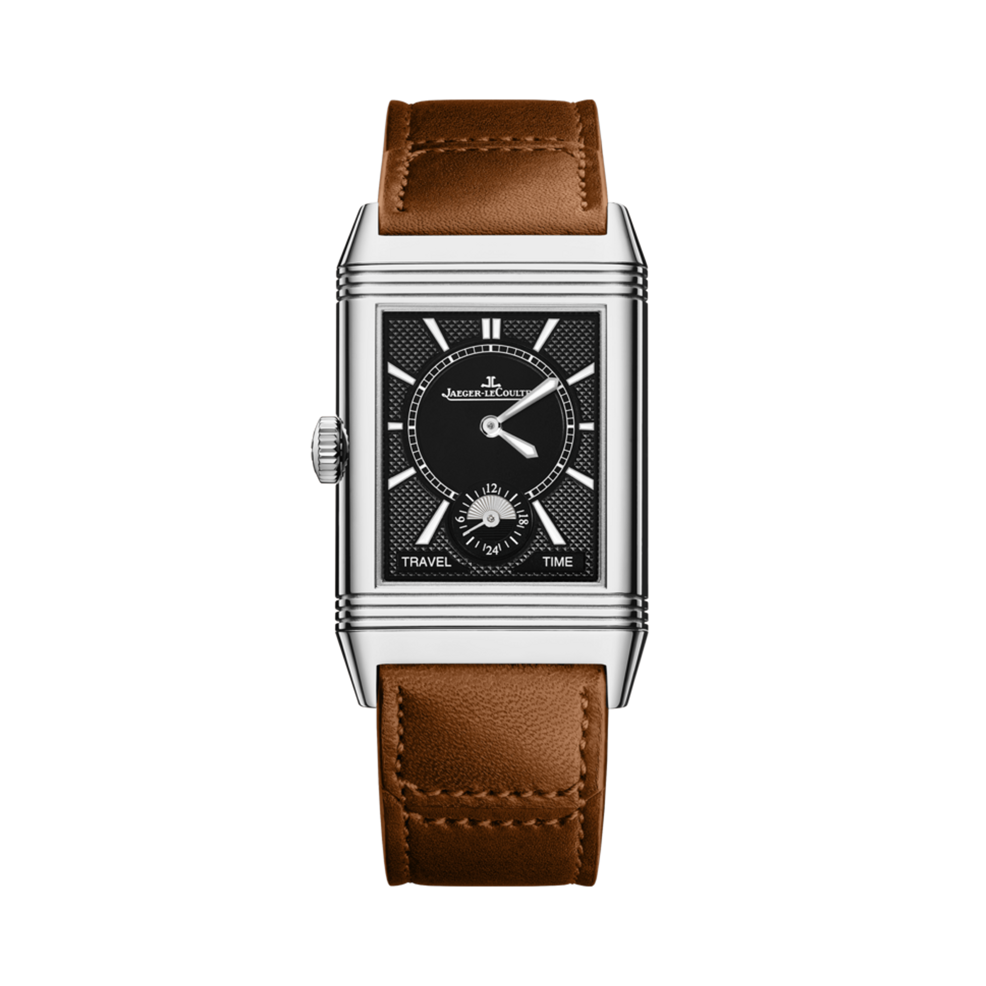 Jaeger-LeCoultre Reverso Classic DuoFace Small Seconds 28.3mm, Silver Dial, Arabic/Baton Numeral_2