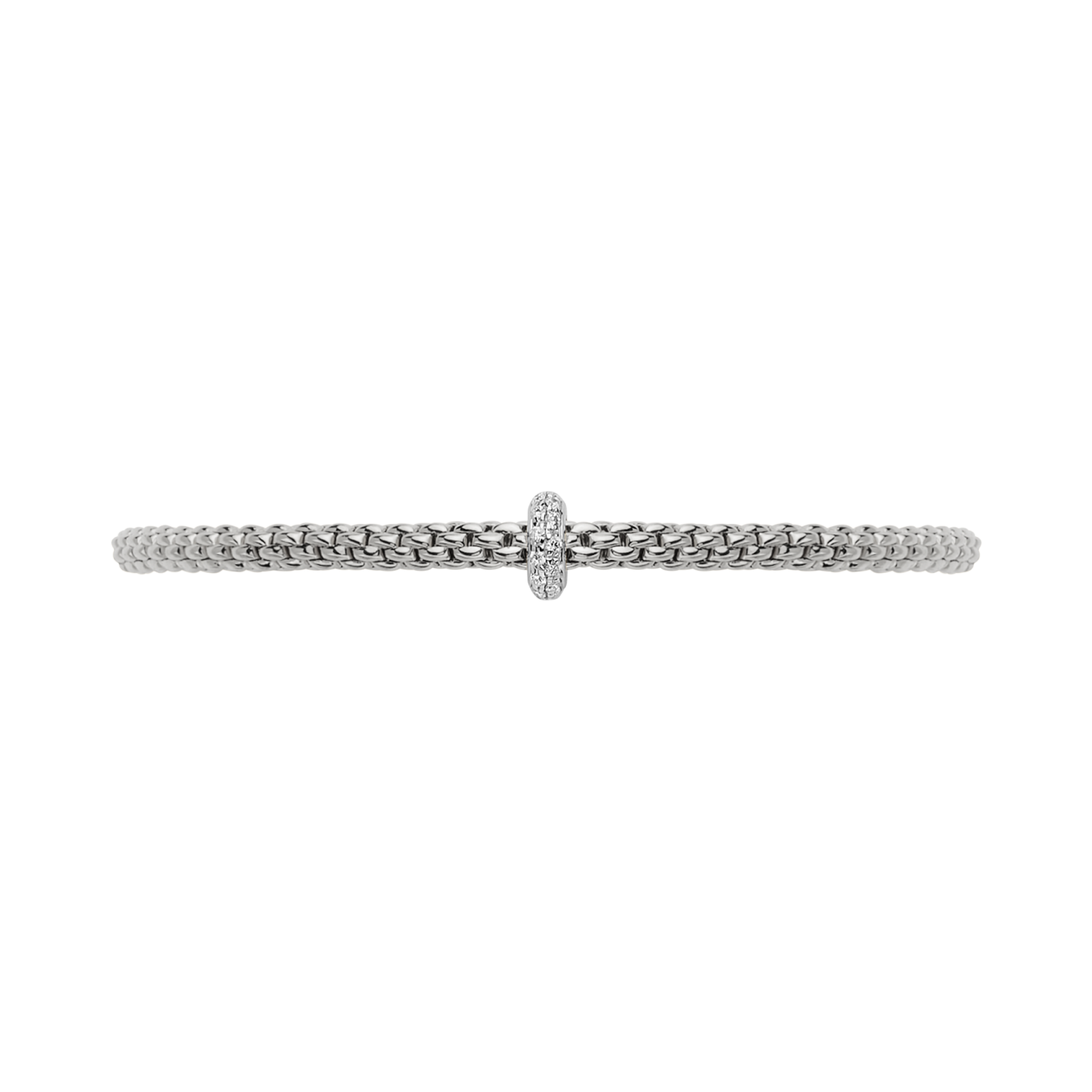 FOPE Prima Flex'It Medium Diamond Bracelet Brilliant Cut, Pave Set_3