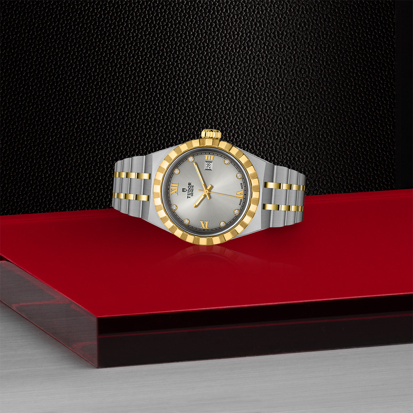 Tudor Royal 28mm. Silver Dial. Diamond Numerals_2