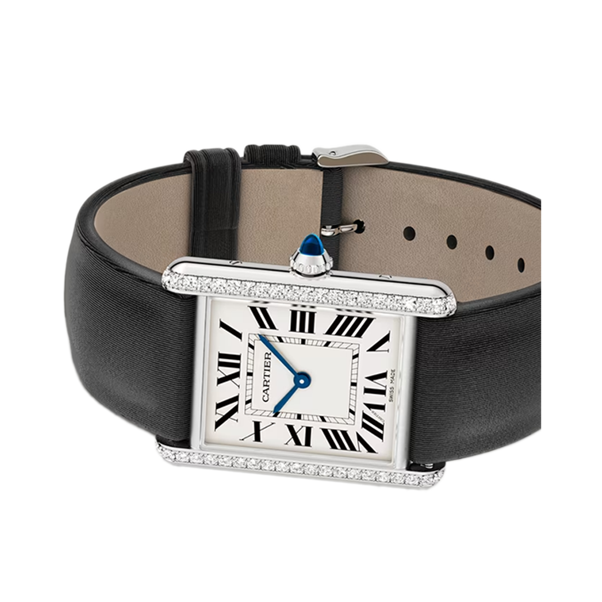 Cartier Tank 25.5mm, Silver Dial, Roman Markers_5