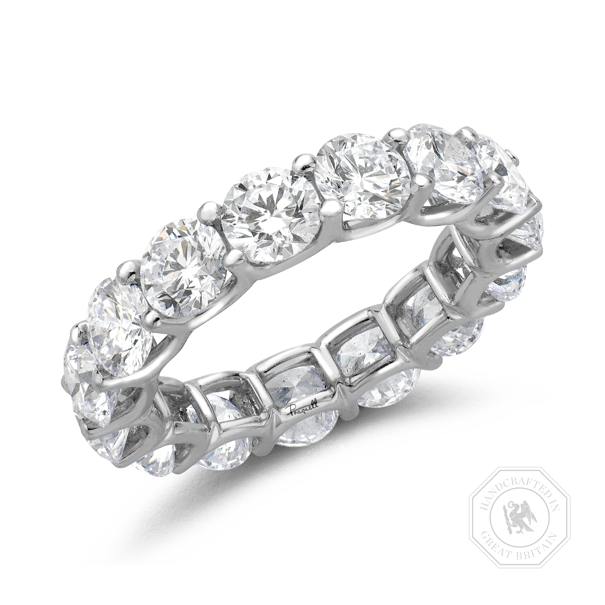 Brilliant Cut Diamond Eternity Ring Brilliant Cut, Eternity, Claw Set_1