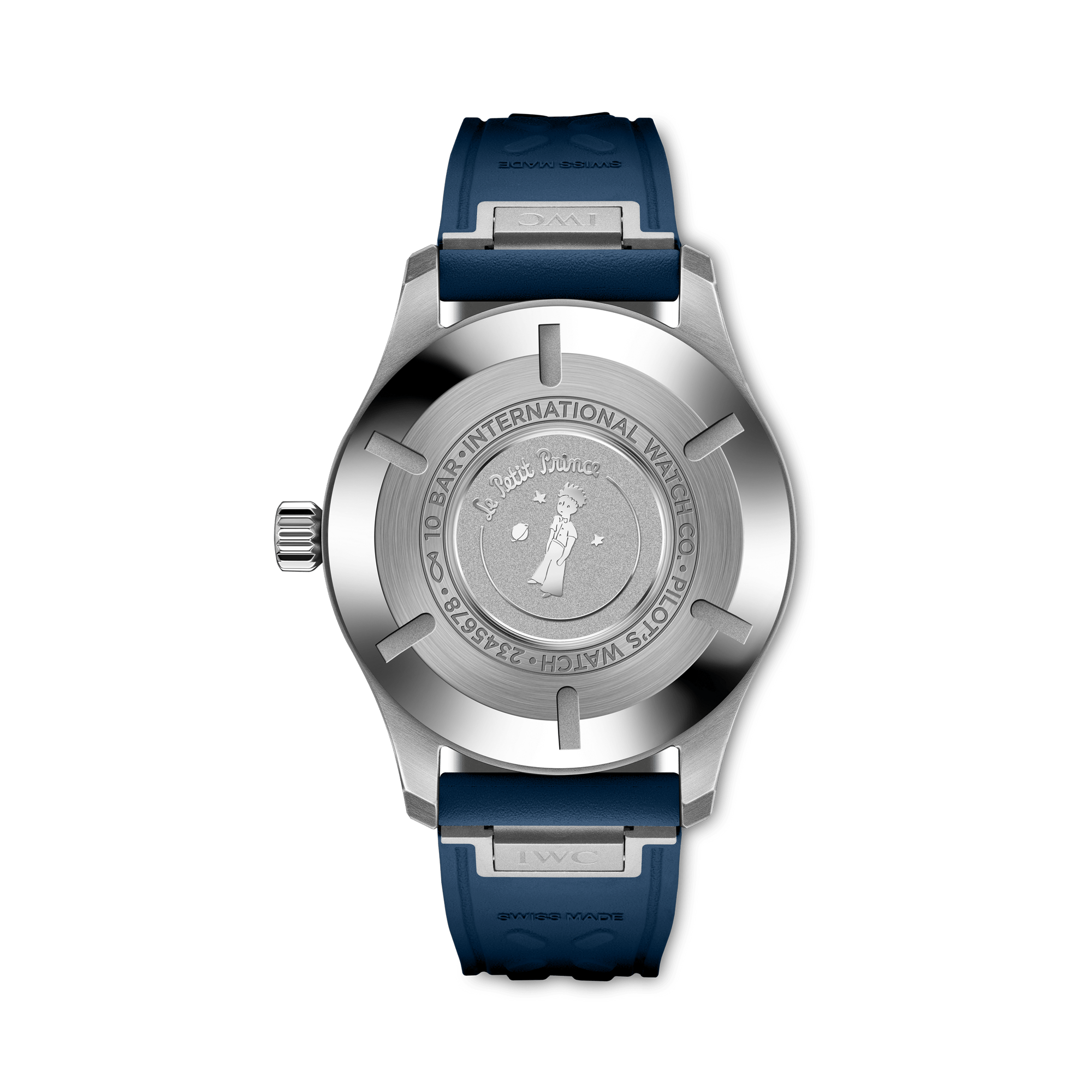 IWC Pilot's Mark XX Le Petit Prince 40mm, Blue Dial, Arabic Numerals_2