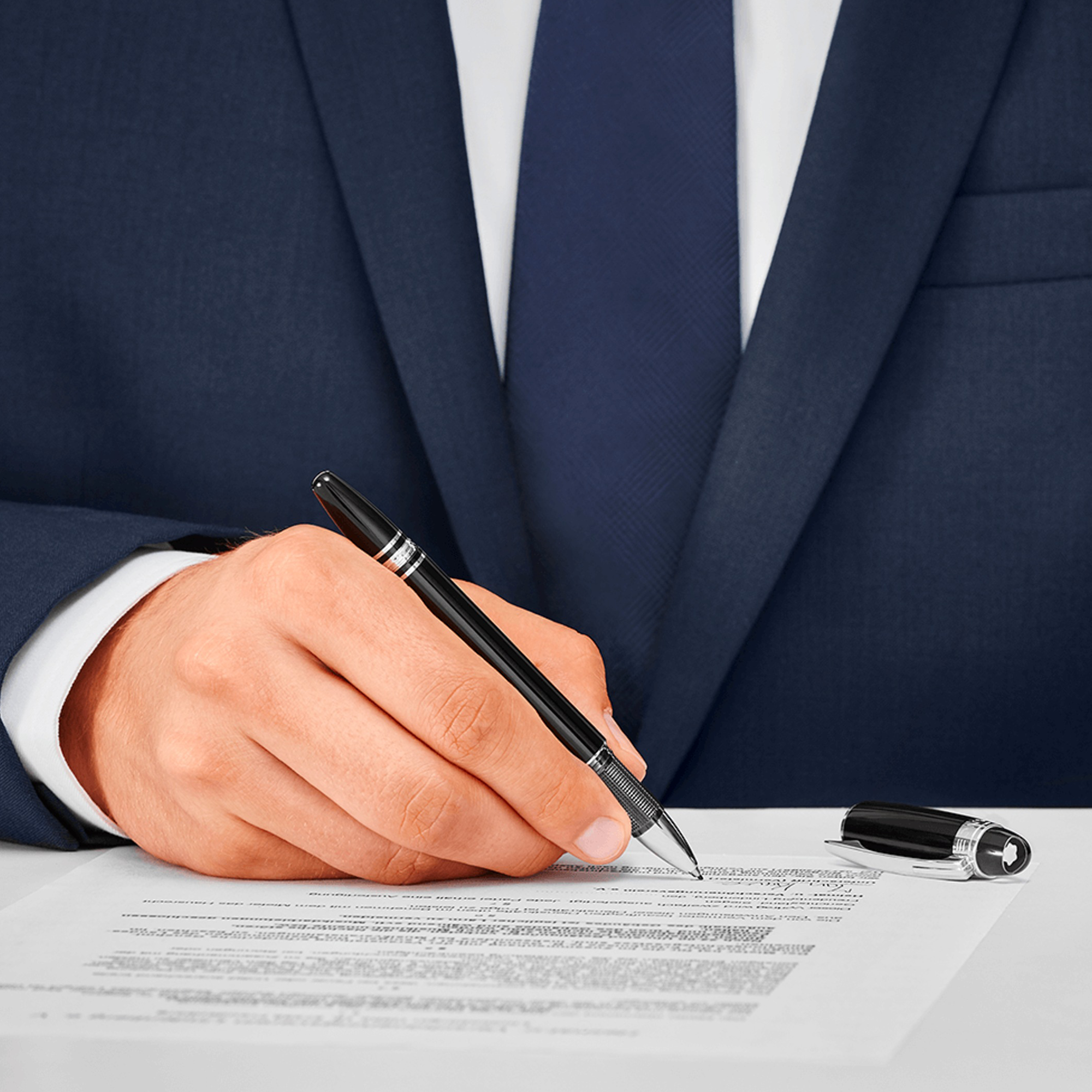 Montblanc StarWalker Platinum Resin Fineliner 8485_10