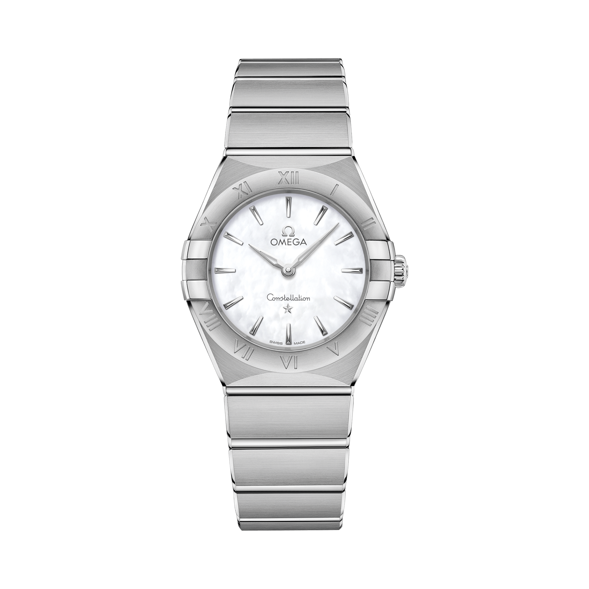 OMEGA Constellation 28mm, Mother of Pearl Dial, Baton Numerals_1