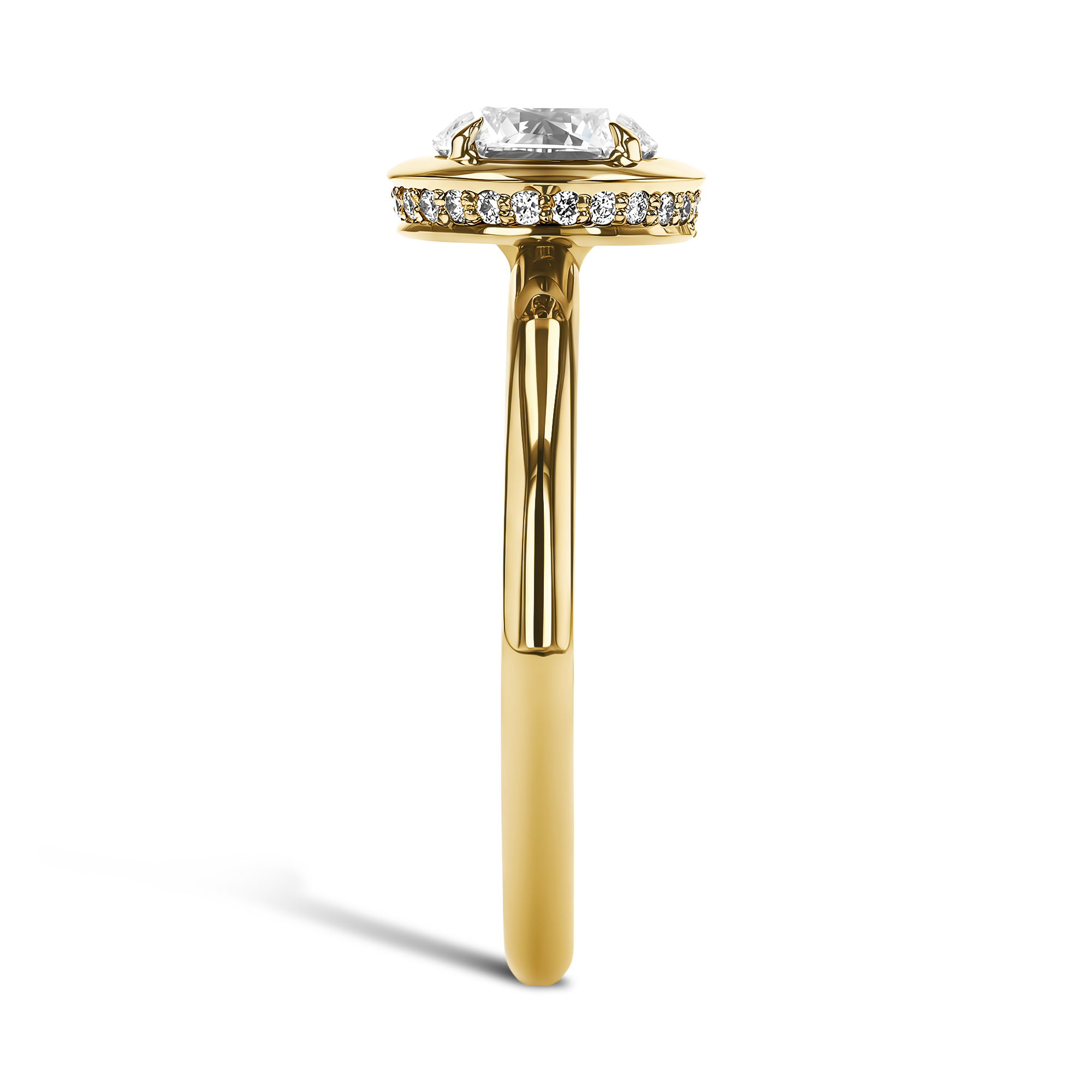 Skimming Stone 0.71ct Brilliant Cut Diamond Ring Brilliant cut, Claw set_4