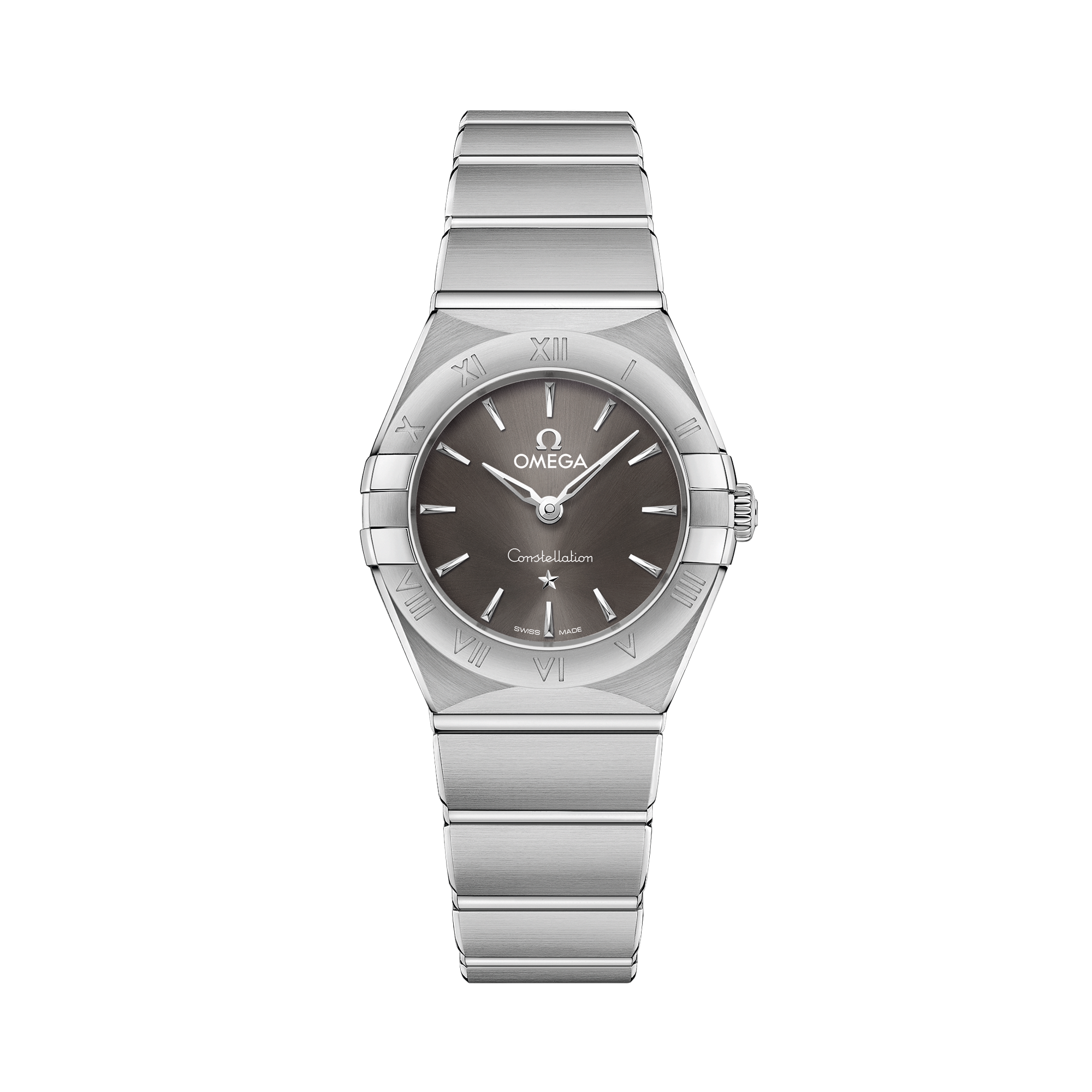 OMEGA Constellation 25mm, Grey Dial, Baton Numerals_1