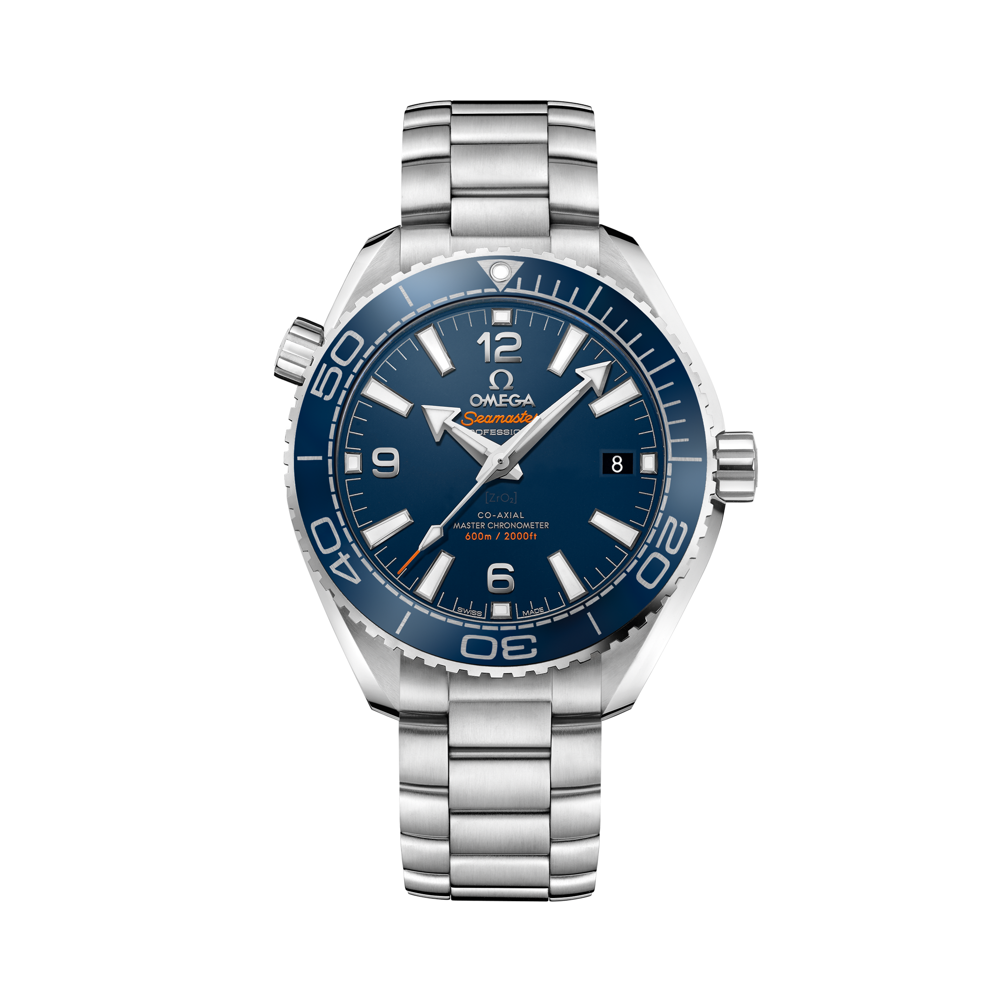 OMEGA Seamaster Planet Ocean 600m 39.5mm, Blue Dial, Arabic/Baton Numerals_1