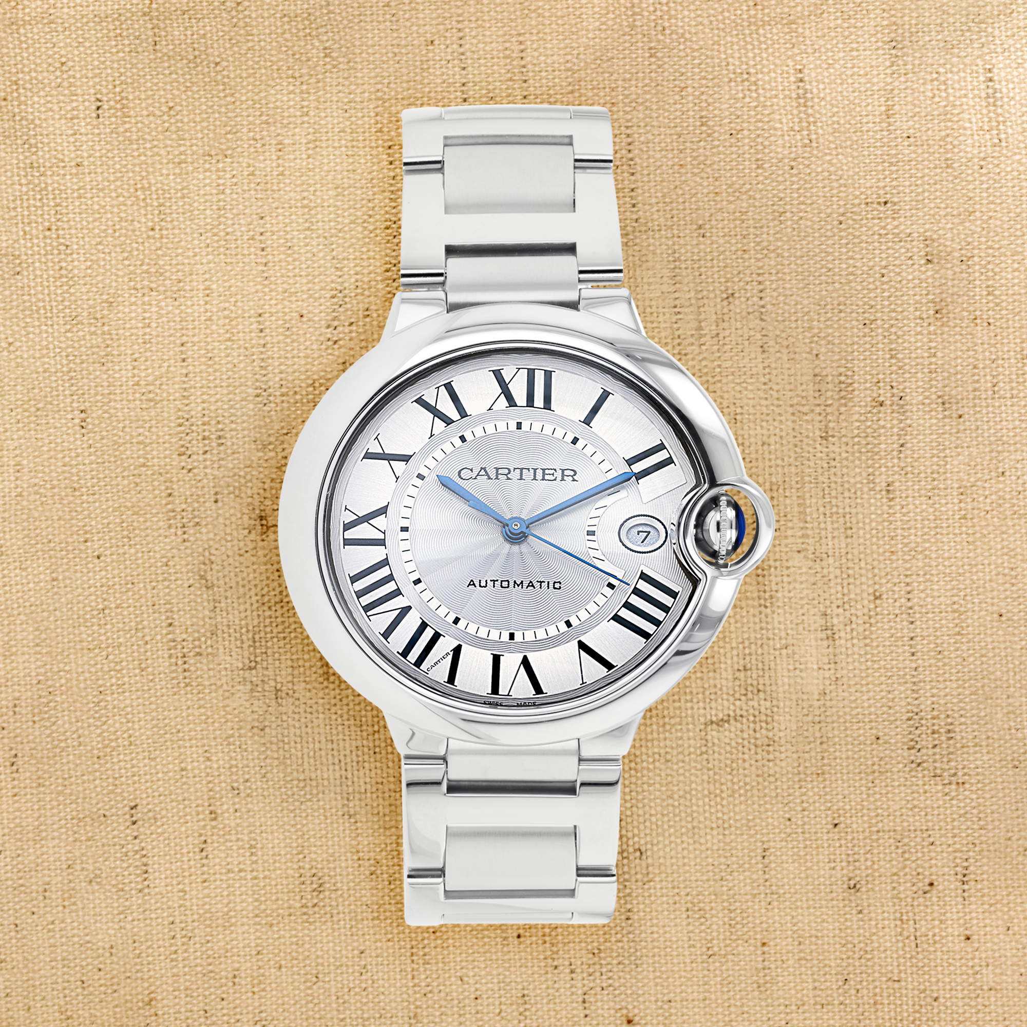 Cartier Ballon Bleu de Cartier 40mm, Silver Dial, Roman Numerals_1