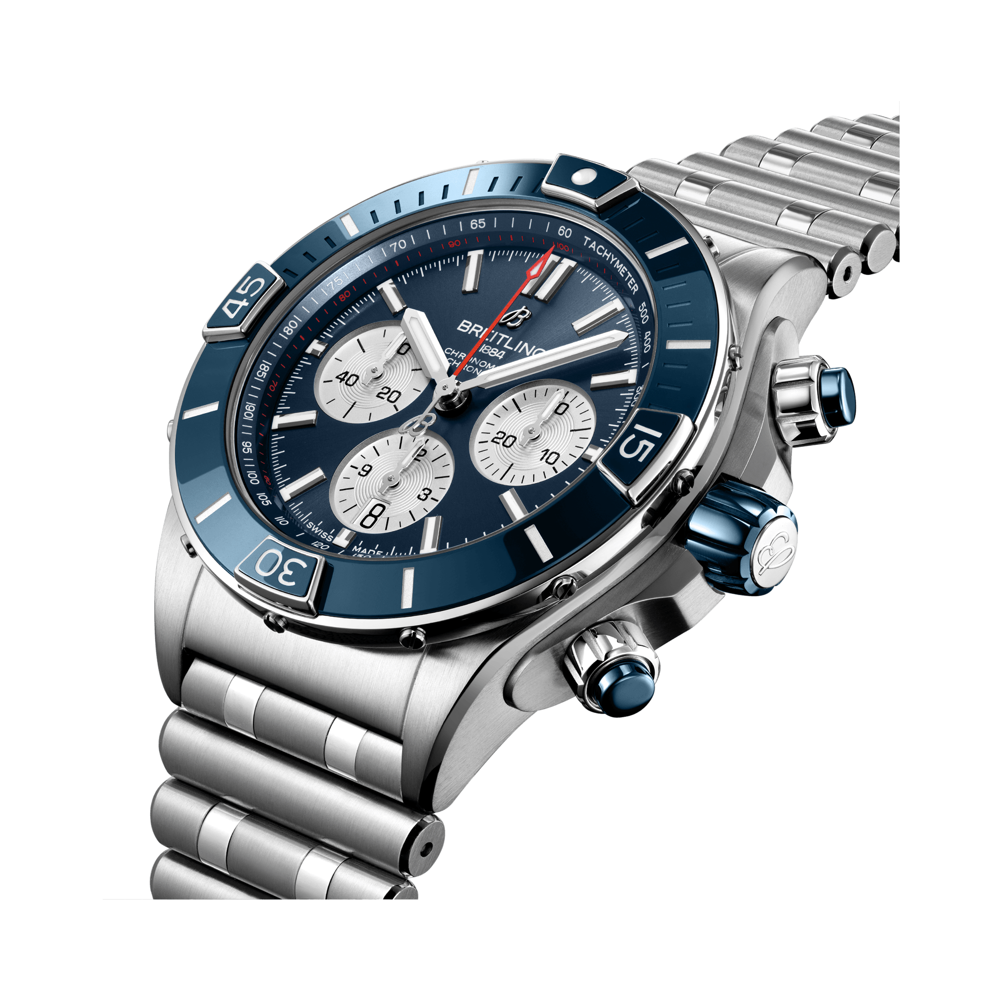 Breitling Super Chronomat B01 44 44mm, Blue Dial_3