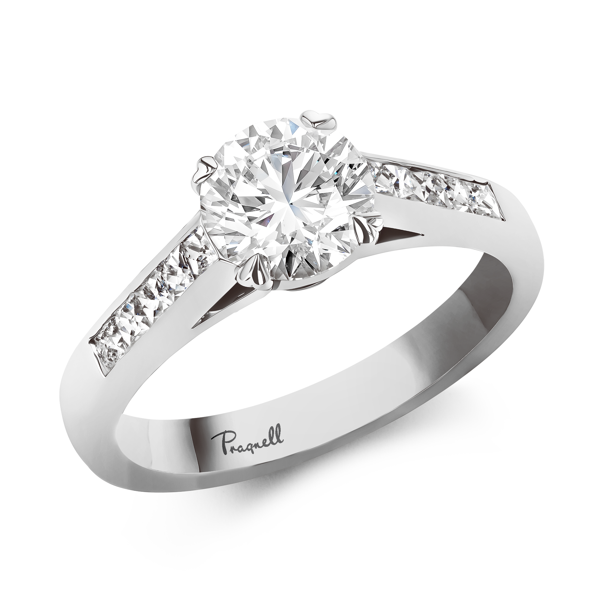 Gatsby 1.15ct Brilliant Cut Botswana Diamond Ring Brilliant cut, Claw set_1