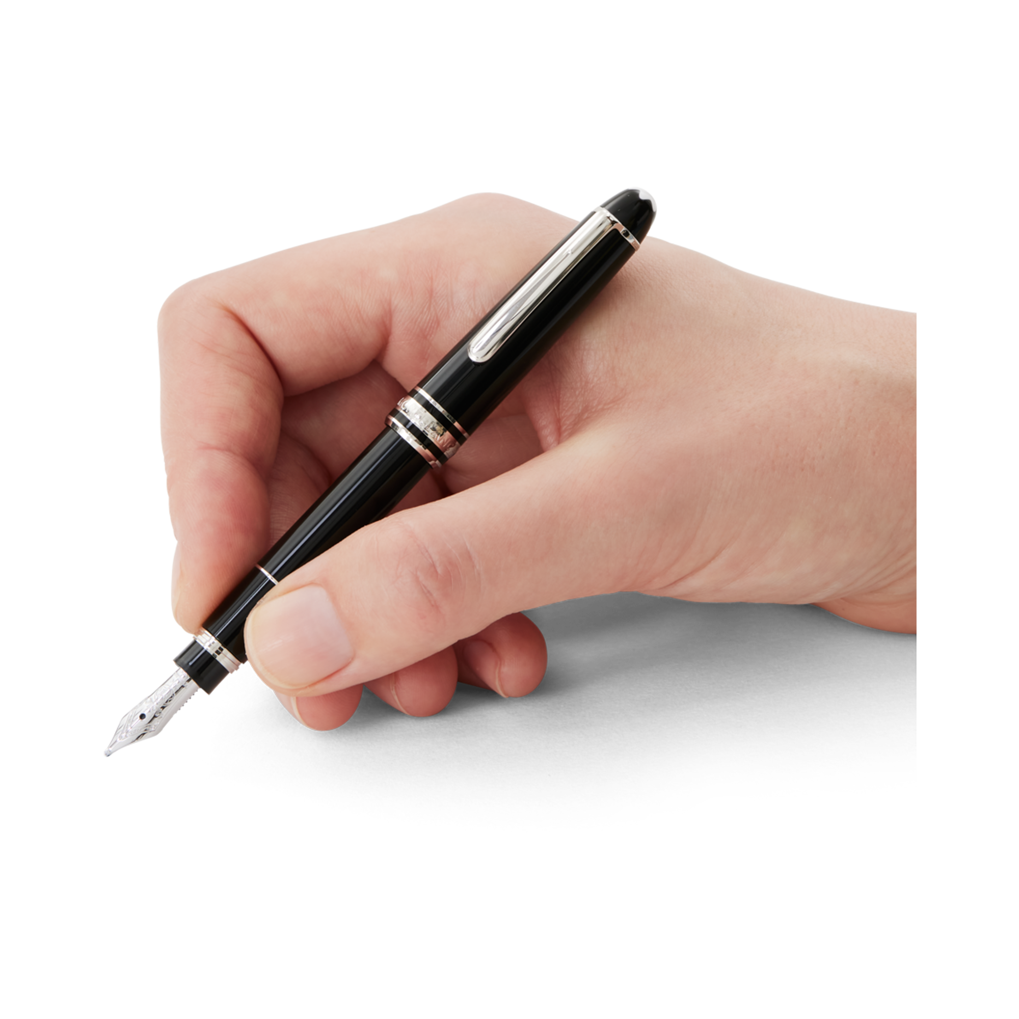 Montblanc Meisterstück Platinum Line Mozart Fountain Pen  (small size) Size M , 107706_10