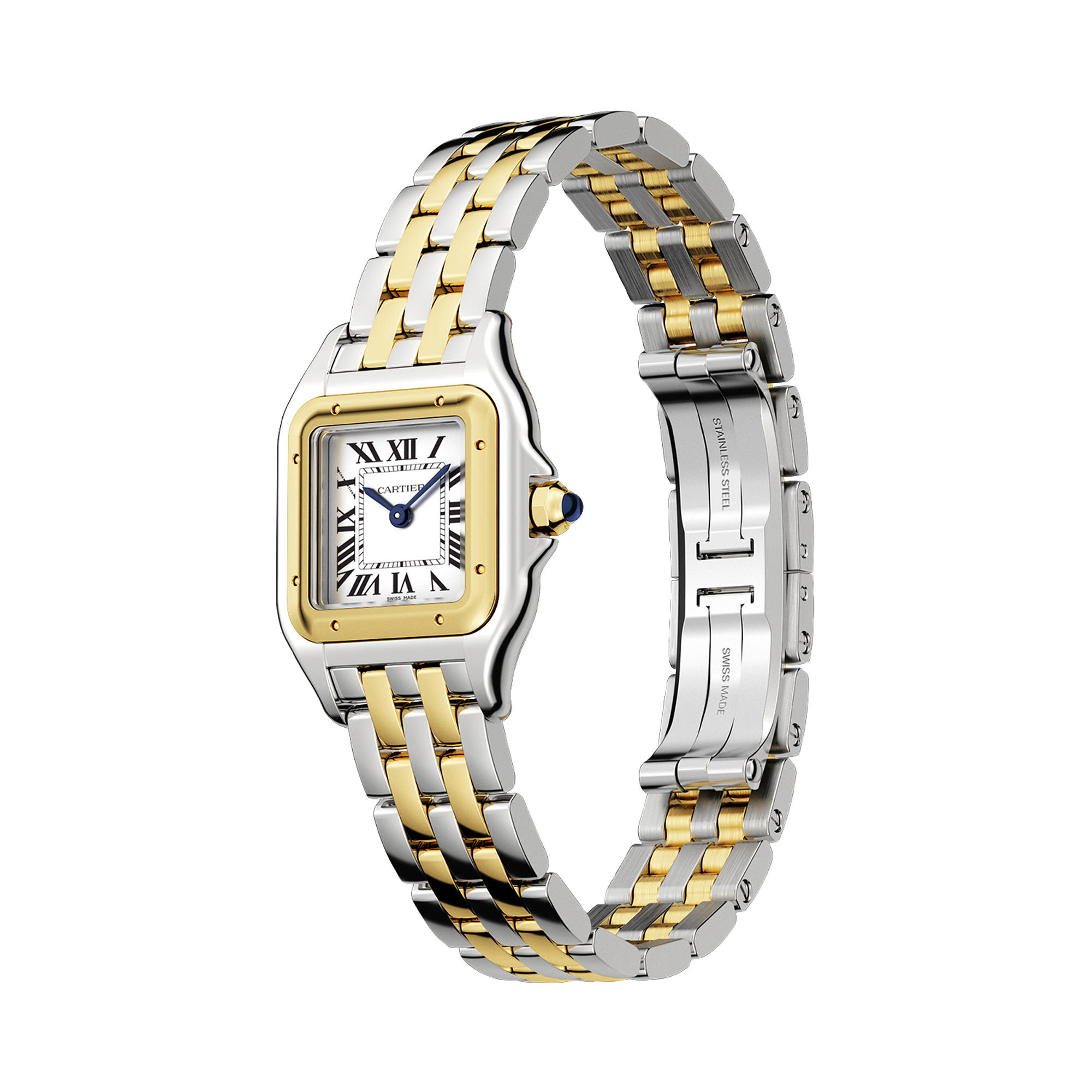 Cartier Panthère de Cartier Small, Silver Dial, Roman Numerals_2