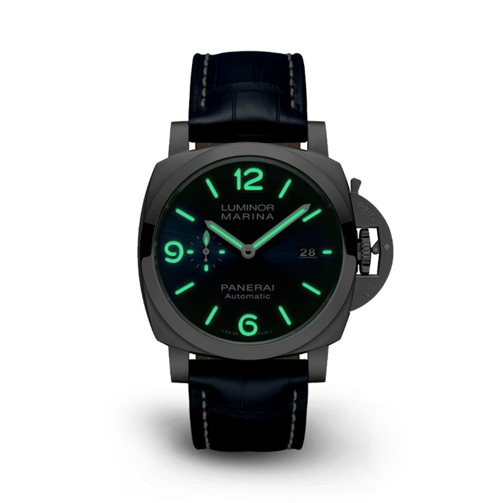 Panerai Luminor Marina - 44mm 44mm, Blue Dial, Arabic/Baton Numerals_3