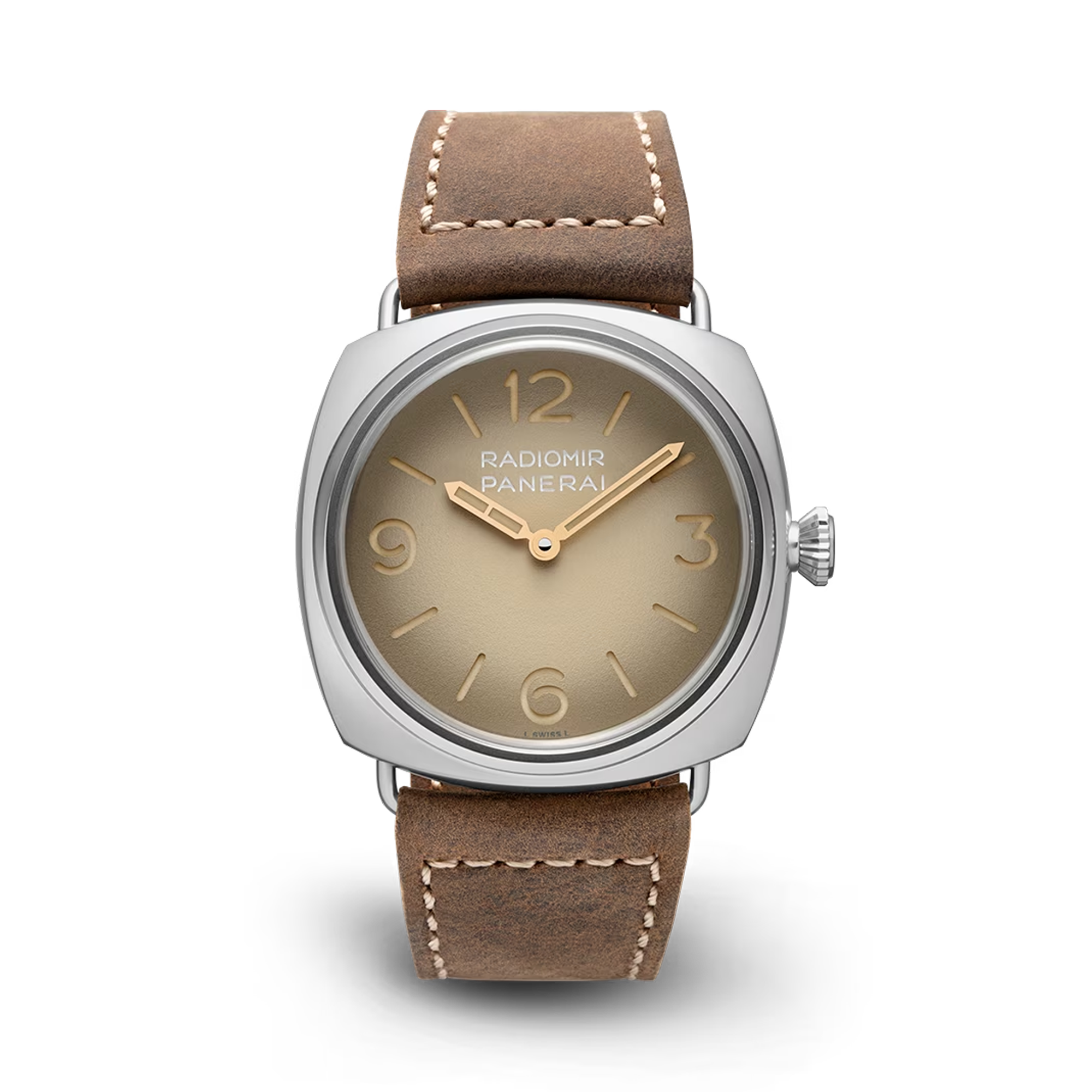 Panerai Radiomir Tre Giorni 45mm, Beige Dial, Arabic/Baton Numerals_1