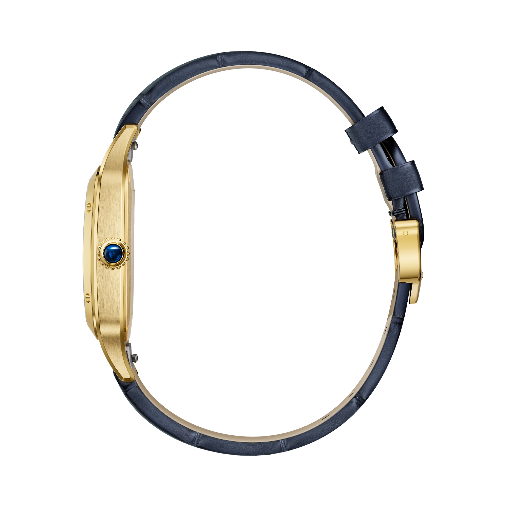 Cartier Santos Dumont 33.9mm, Silver Dial, Roman Numerals_2