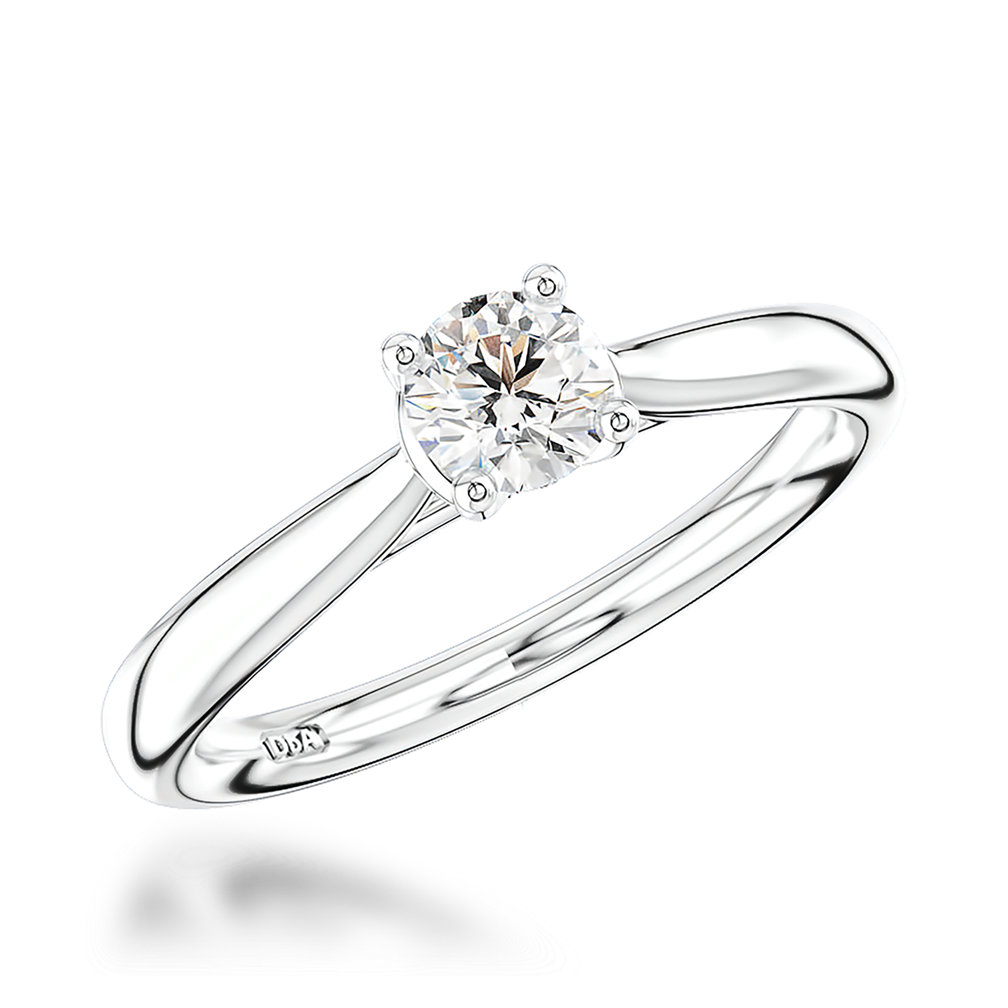 Gaia 0.30ct Diamond Solitaire Ring Brilliant cut, Claw set_1
