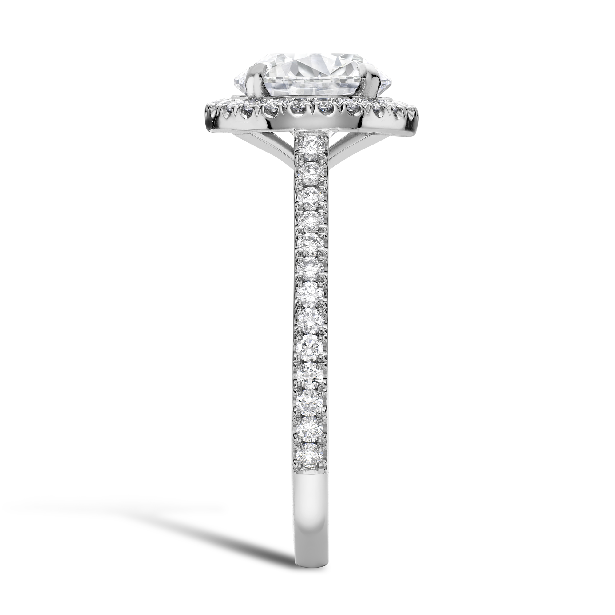 Celestial 2.01ct Diamond Cluster Ring Brilliant cut, Claw set_4