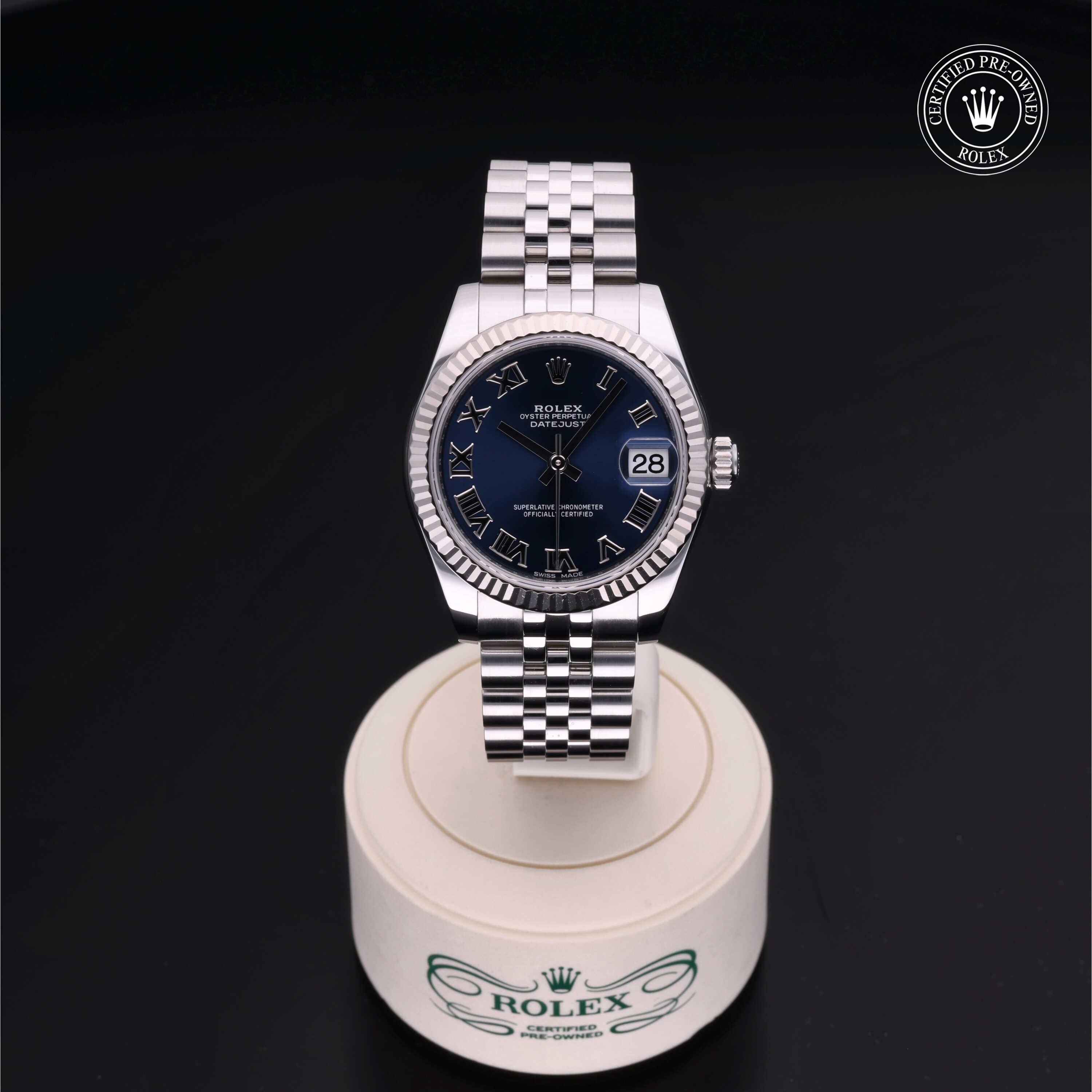 Rolex Datejust 31 2017, 31mm, Oystersteel and White Gold