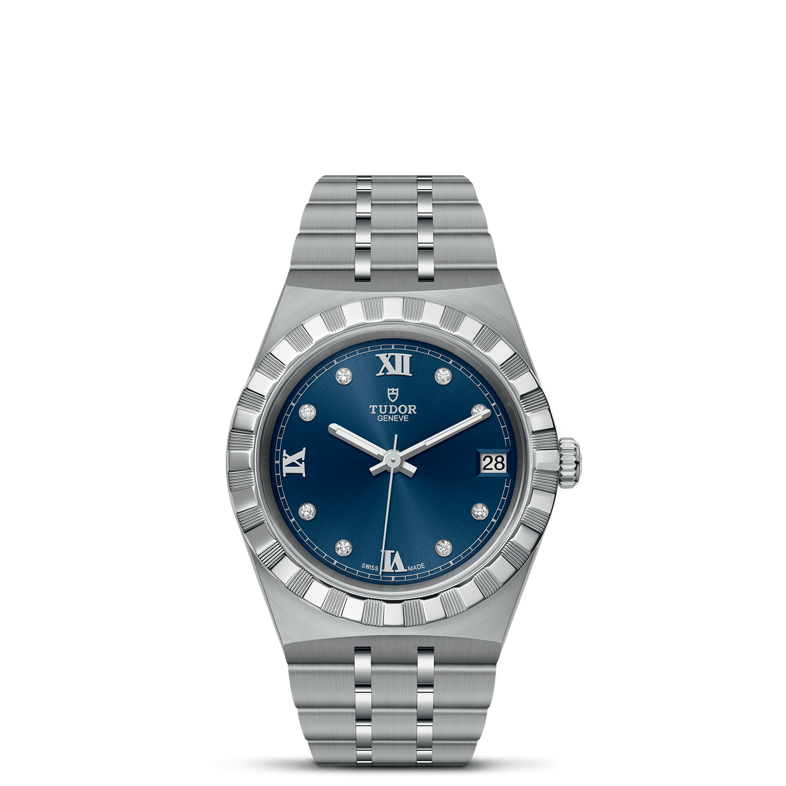 Tudor Royal 34mm. Blue Dial. Diamond Numerals_1