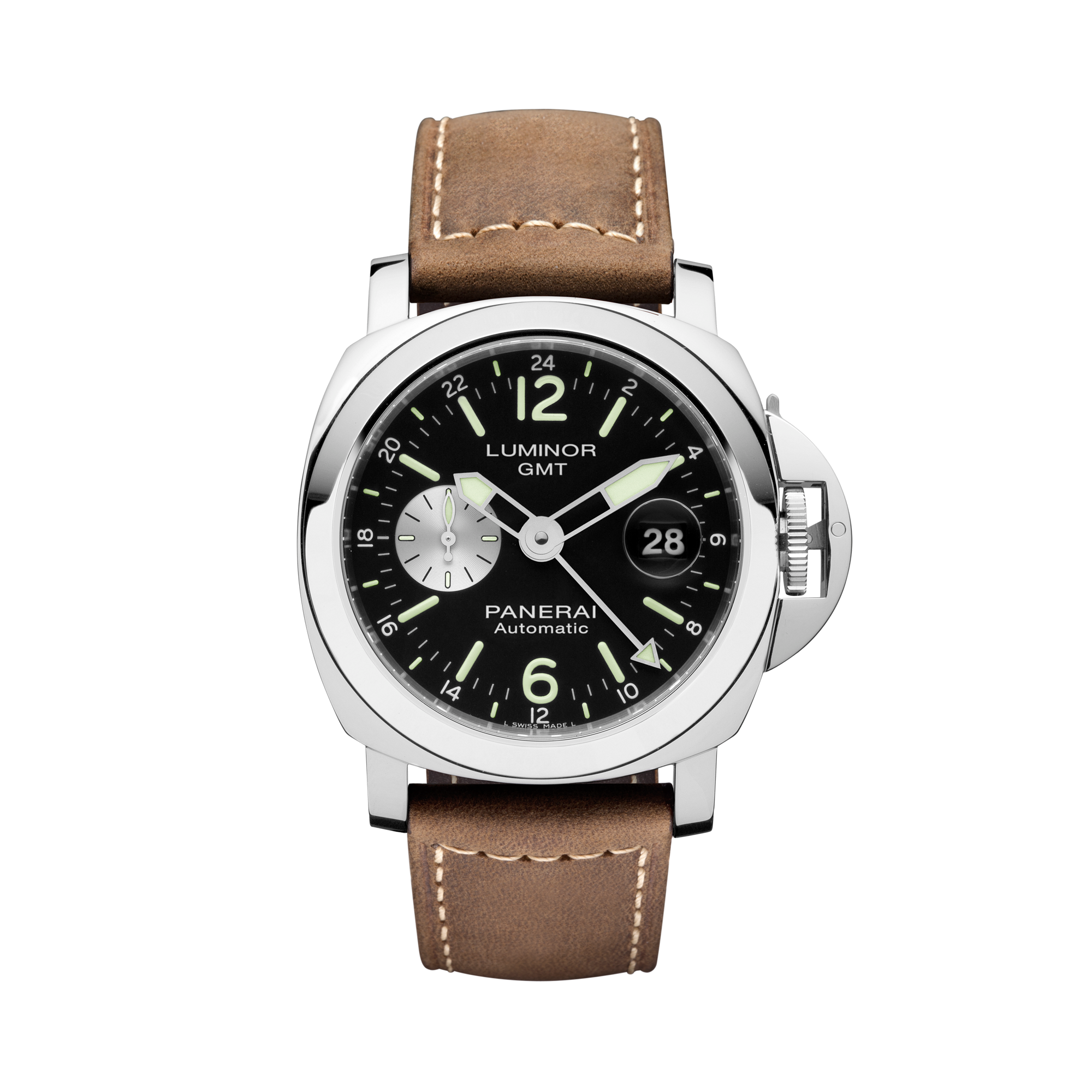 Luminor GMT - 44mm Black Dial, Arabic/Baton Numerals_1