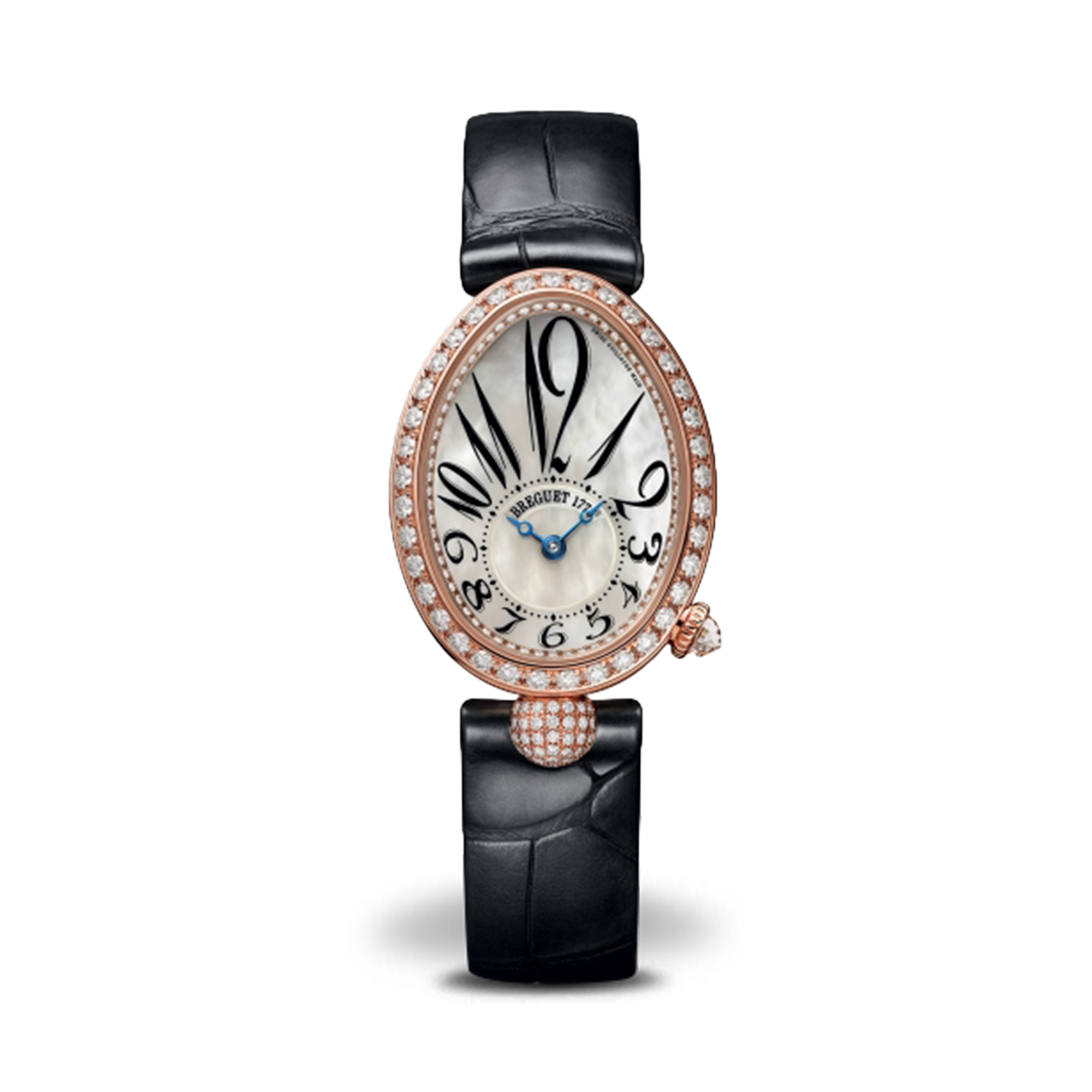 Breguet Reine de Naples 24.95mm, Mother of Pearl Dial, Arabic Numerals_1