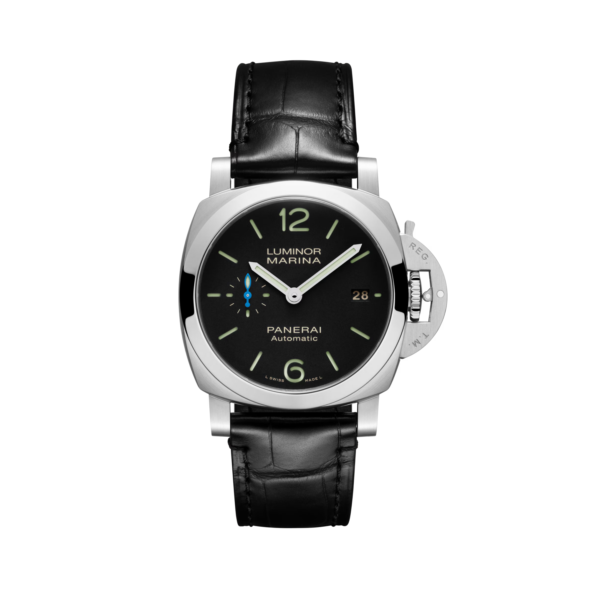 Panerai Luminor Marina Quaranta - 40mm 40mm, Black Dial, Arabic/Baton Numerals_1