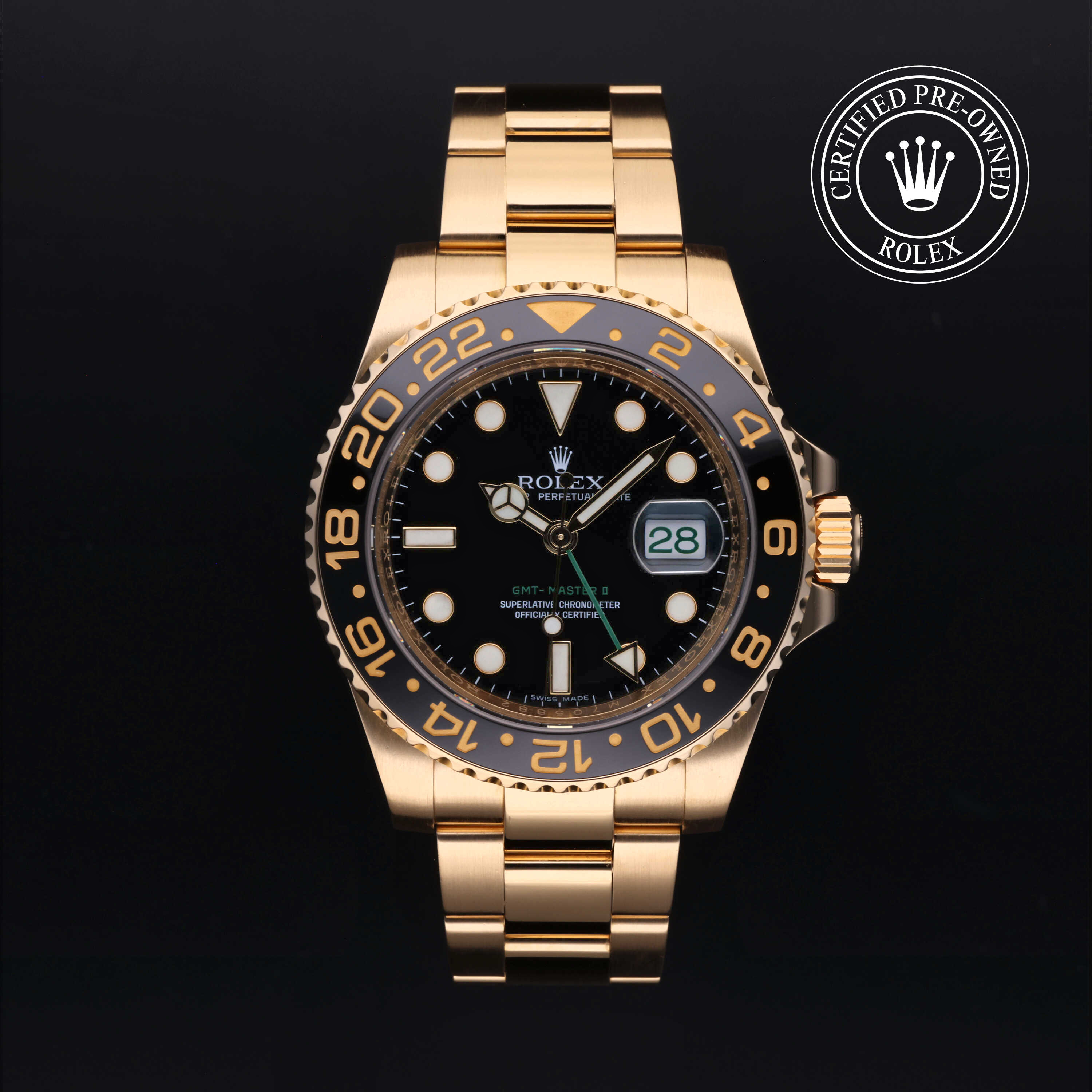 Rolex GMT-Master II 2008, 40mm, 18ct Yellow Gold_1