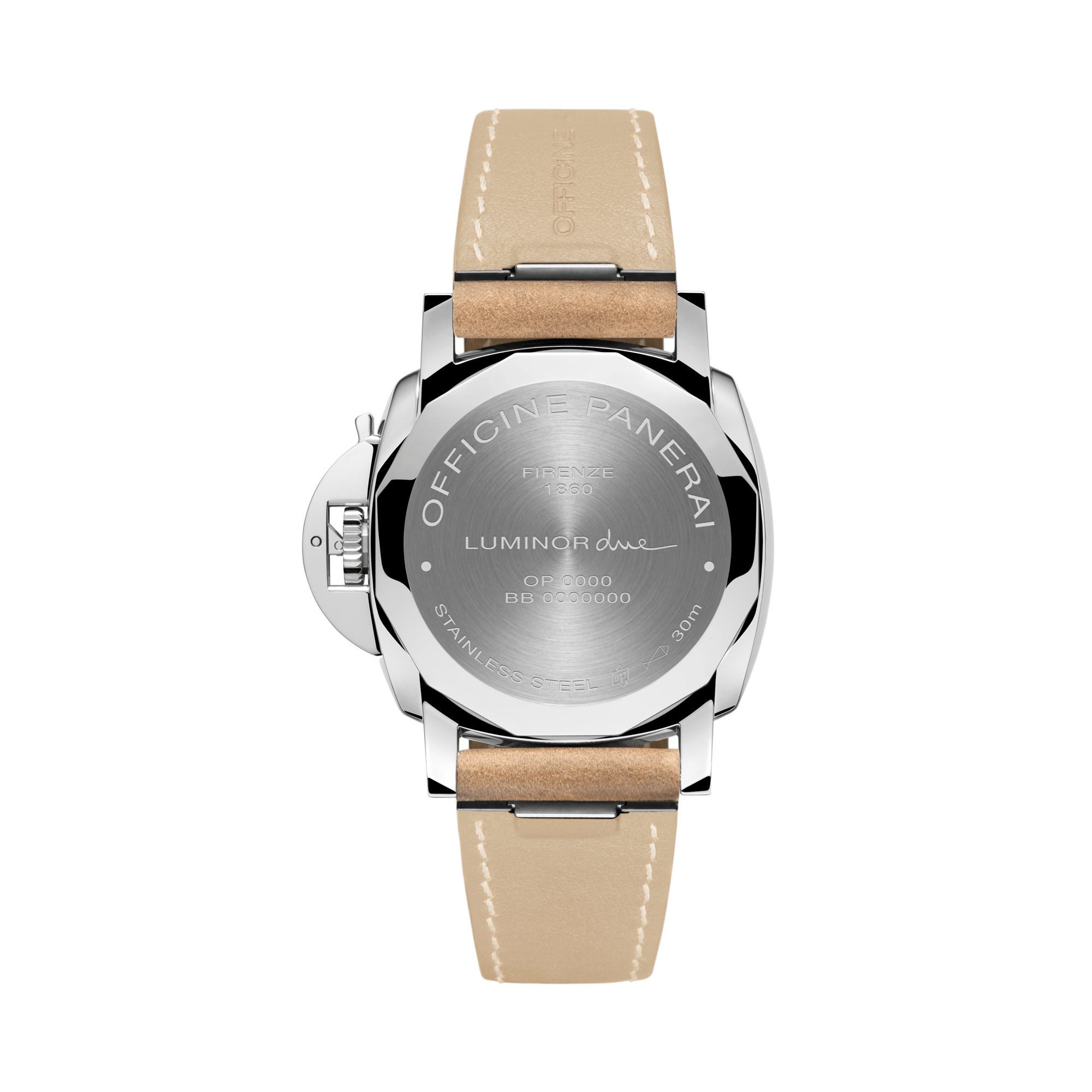 Luminor Due - 38mm Grey Dial, Arabic/Baton Numerals_2