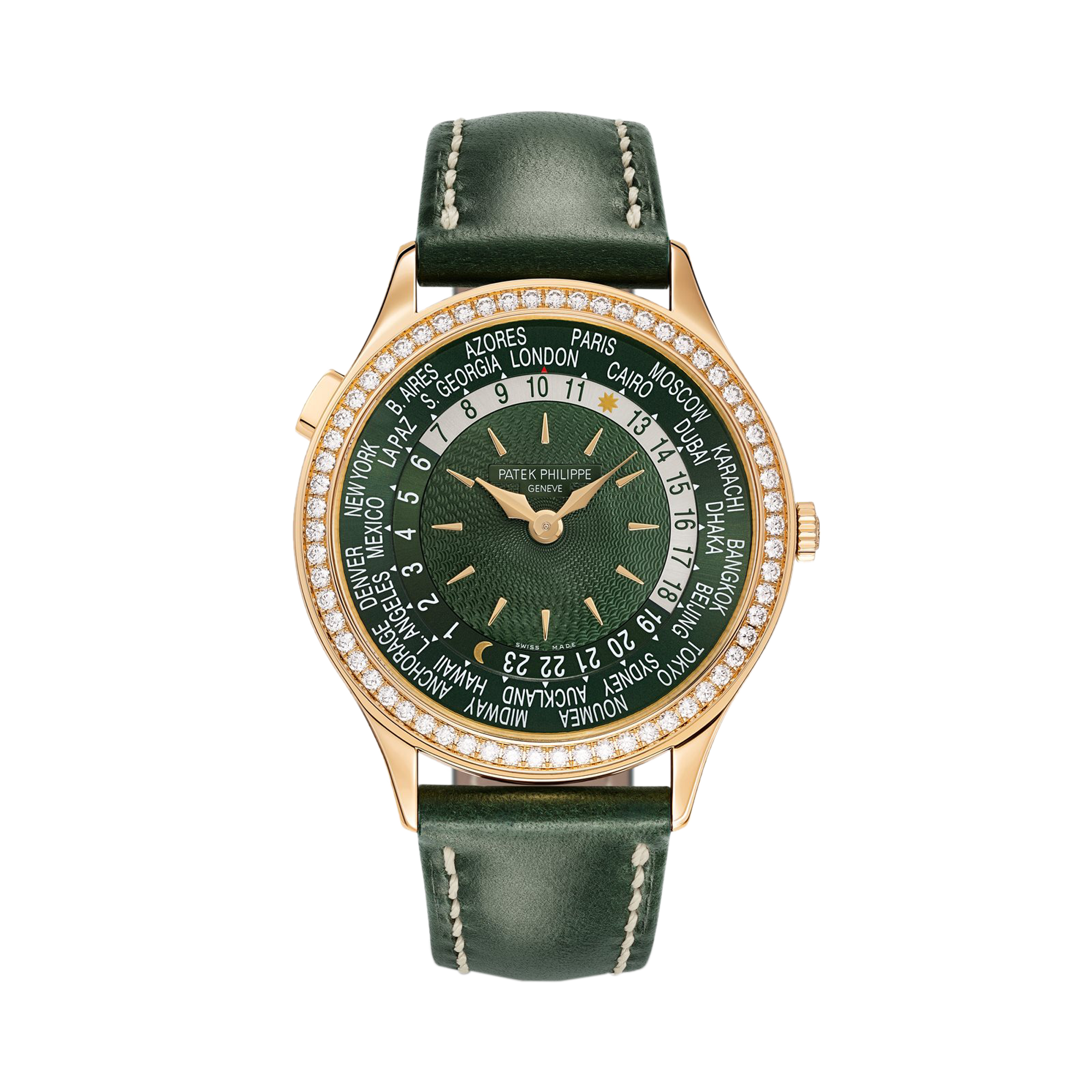 Patek Philippe Complications 36mm, Green Dial, Arabic Numerals_1