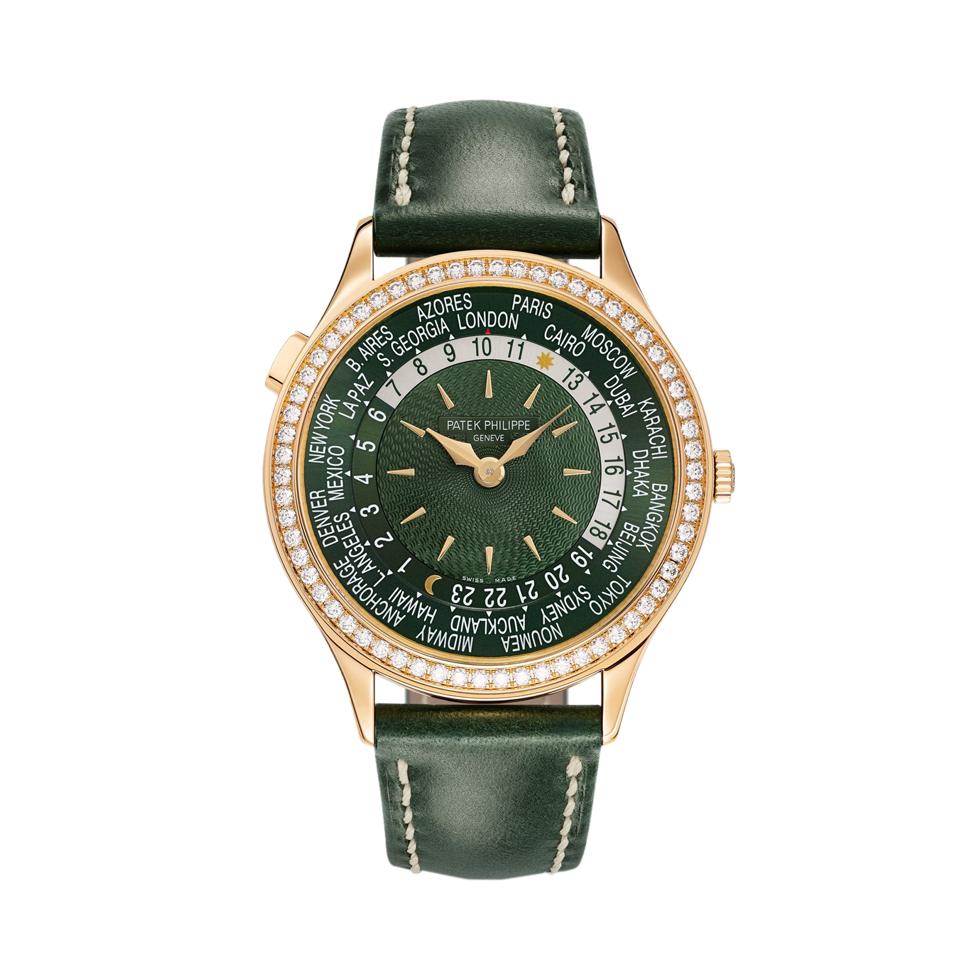 Patek Philippe Complications 36mm, Green Dial, Arabic Numerals_1