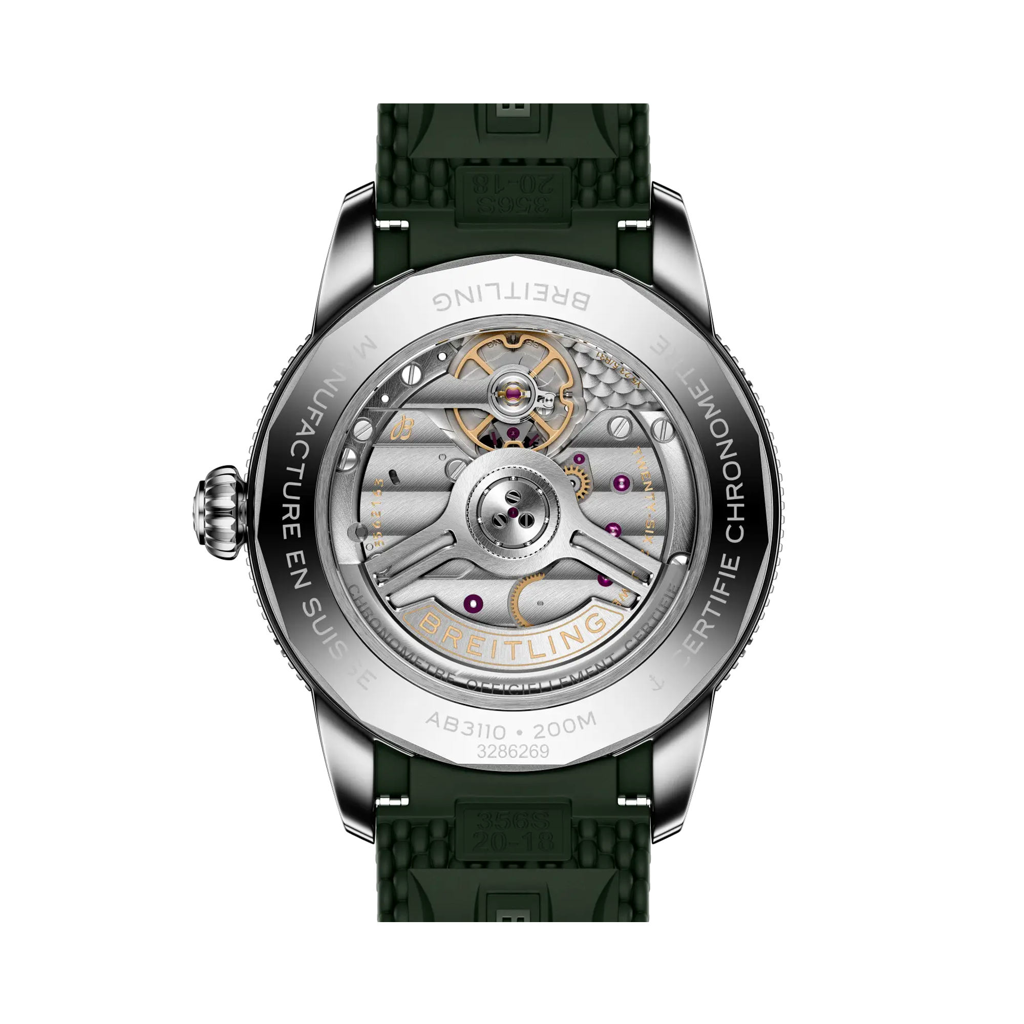 Breitling Superocean Heritage B31 Automatic 40 40mm, Green Dial, Baton Numerals_4