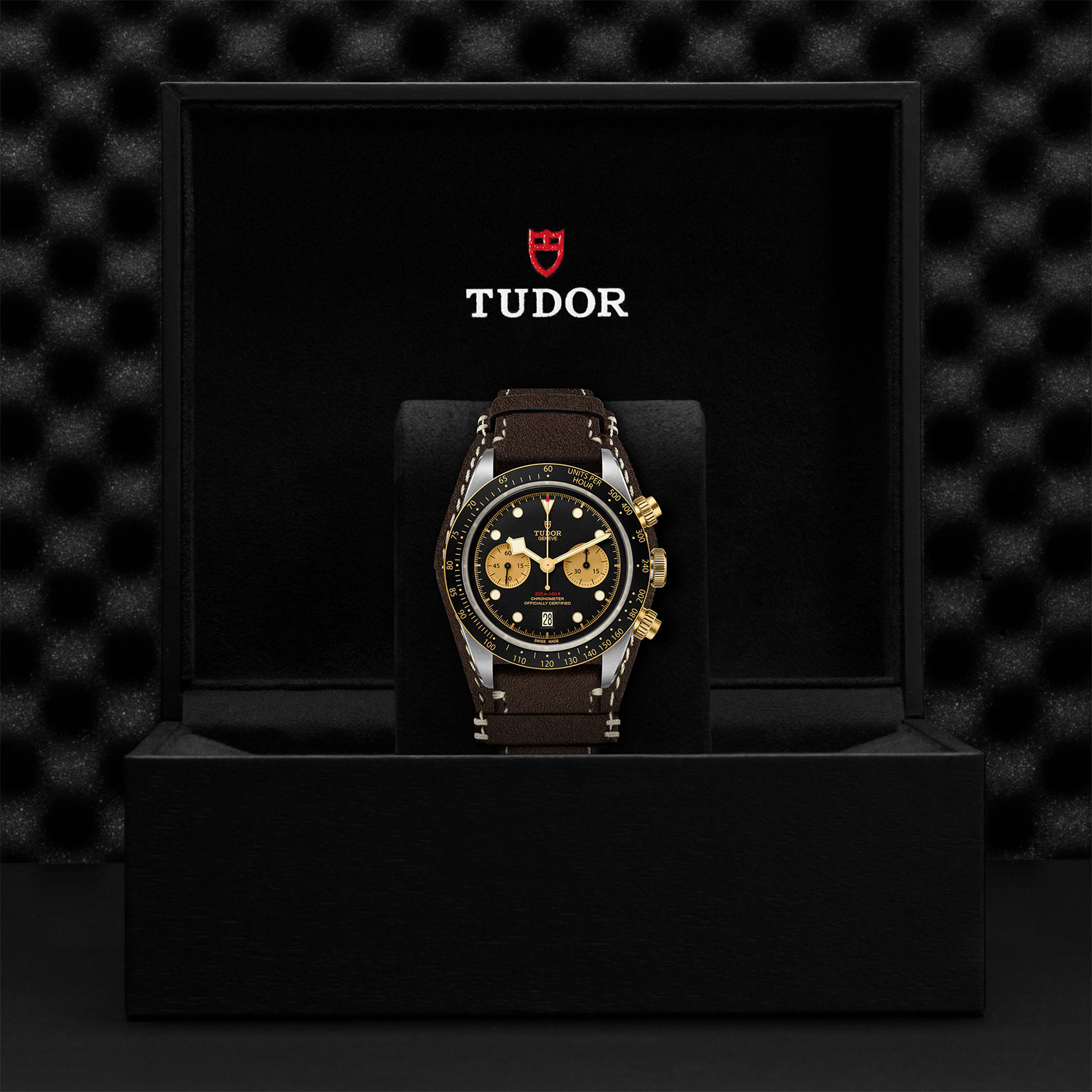 Tudor Black Bay Chrono S&G 41mm. Black Dial. Baton Numerals_3