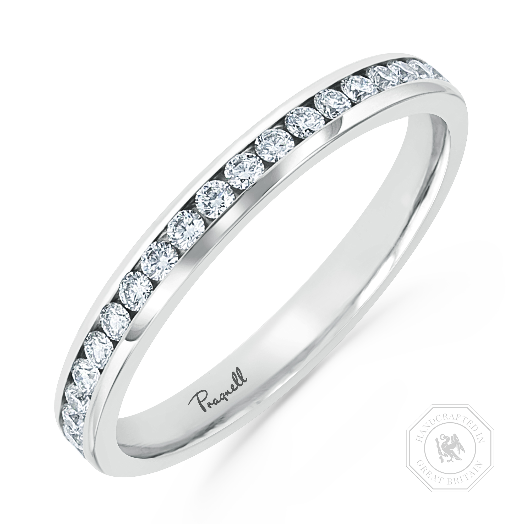 Brilliant Cut Diamond Eternity Ring Brilliant Cut, Eternity, Channel Set_1