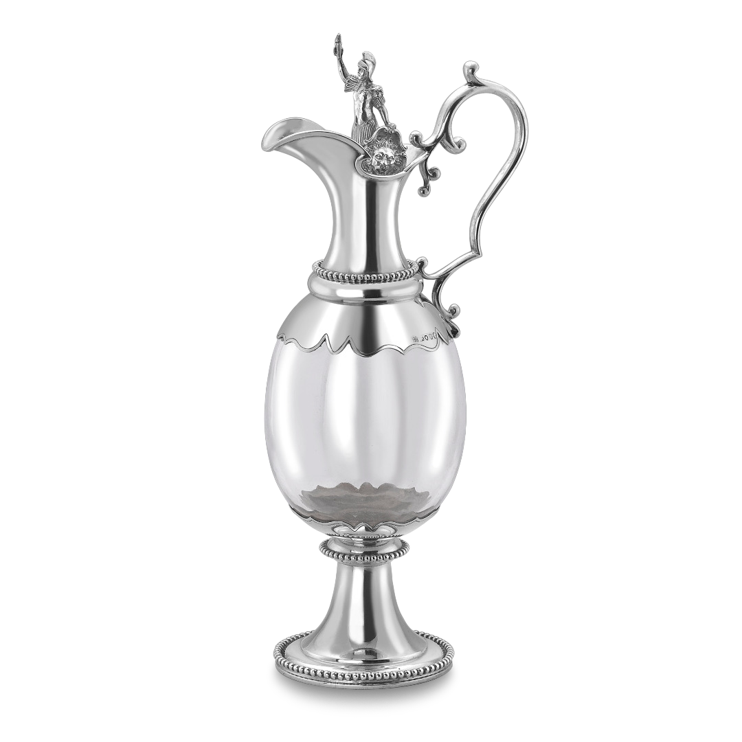 Silver Victorian Claret Jug Hallmarked London_1