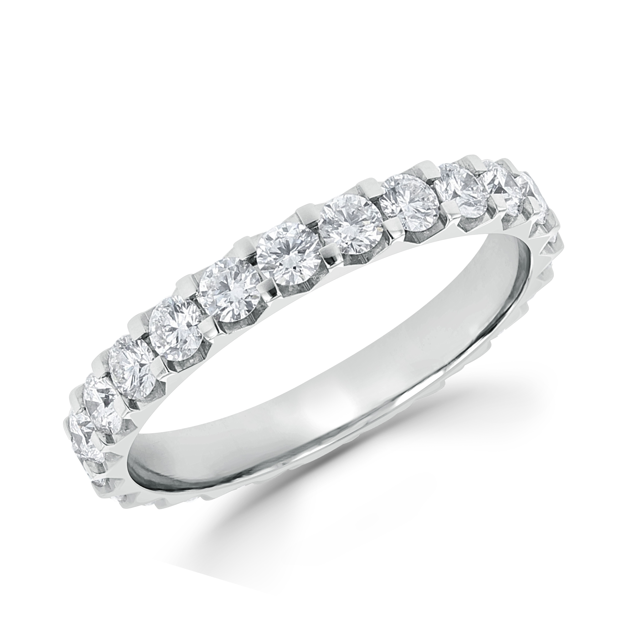 Brilliant Cut Diamond Eternity Ring Brilliant Cut, Eternity, Claw Set_1