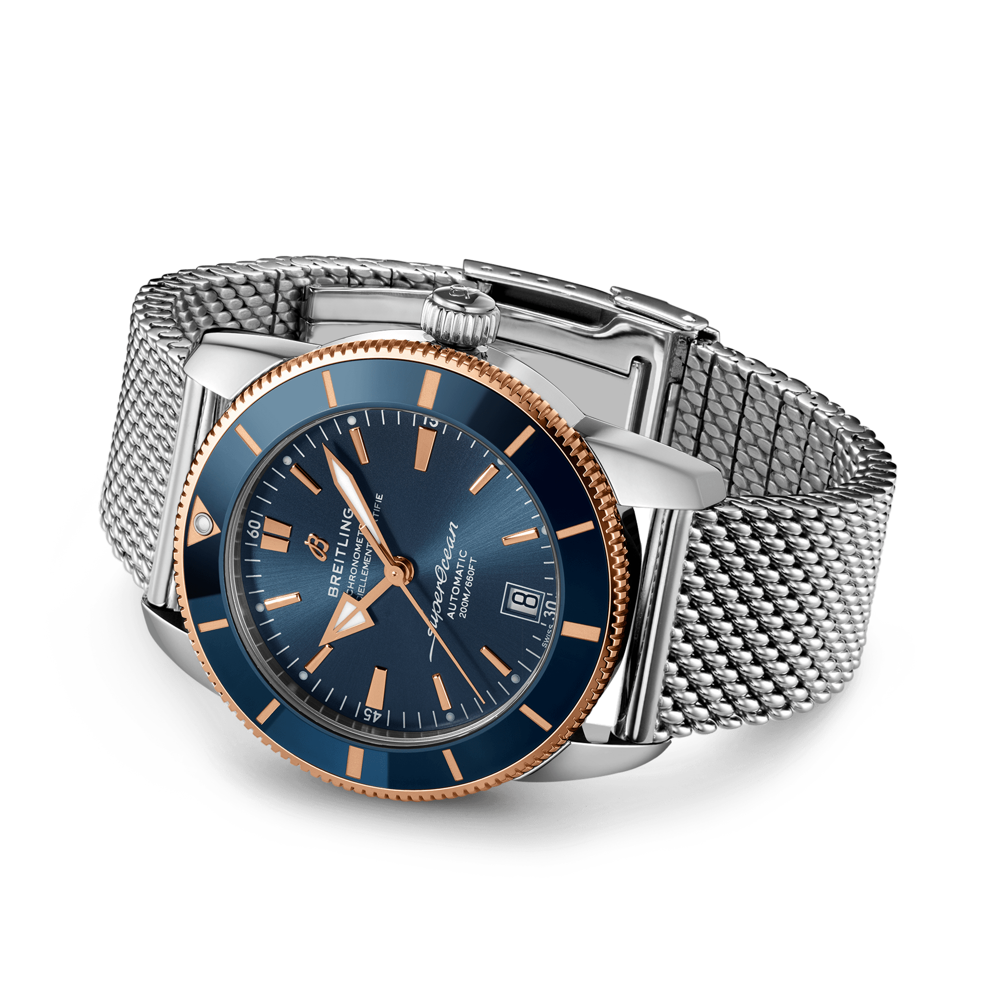 Breitling Superocean Heritage B20 Automatic 42 42mm, Blue Dial, Baton Numerals_4