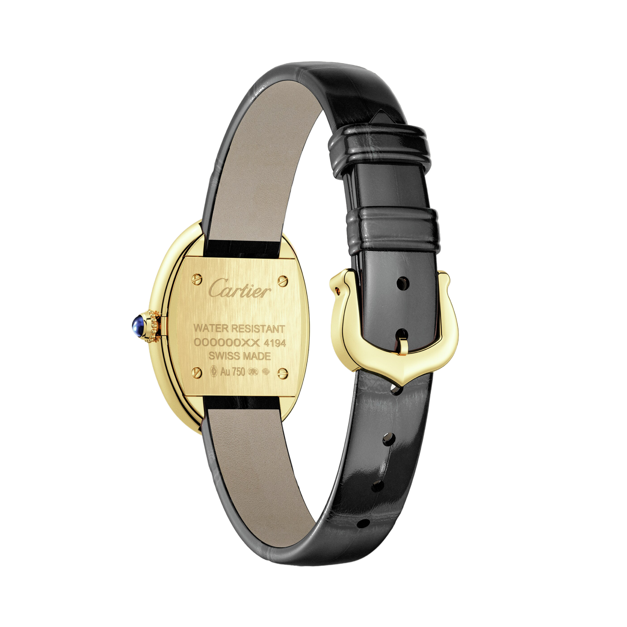 Cartier Baignoire 23mm, Silver Dial, Roman Numerals_5