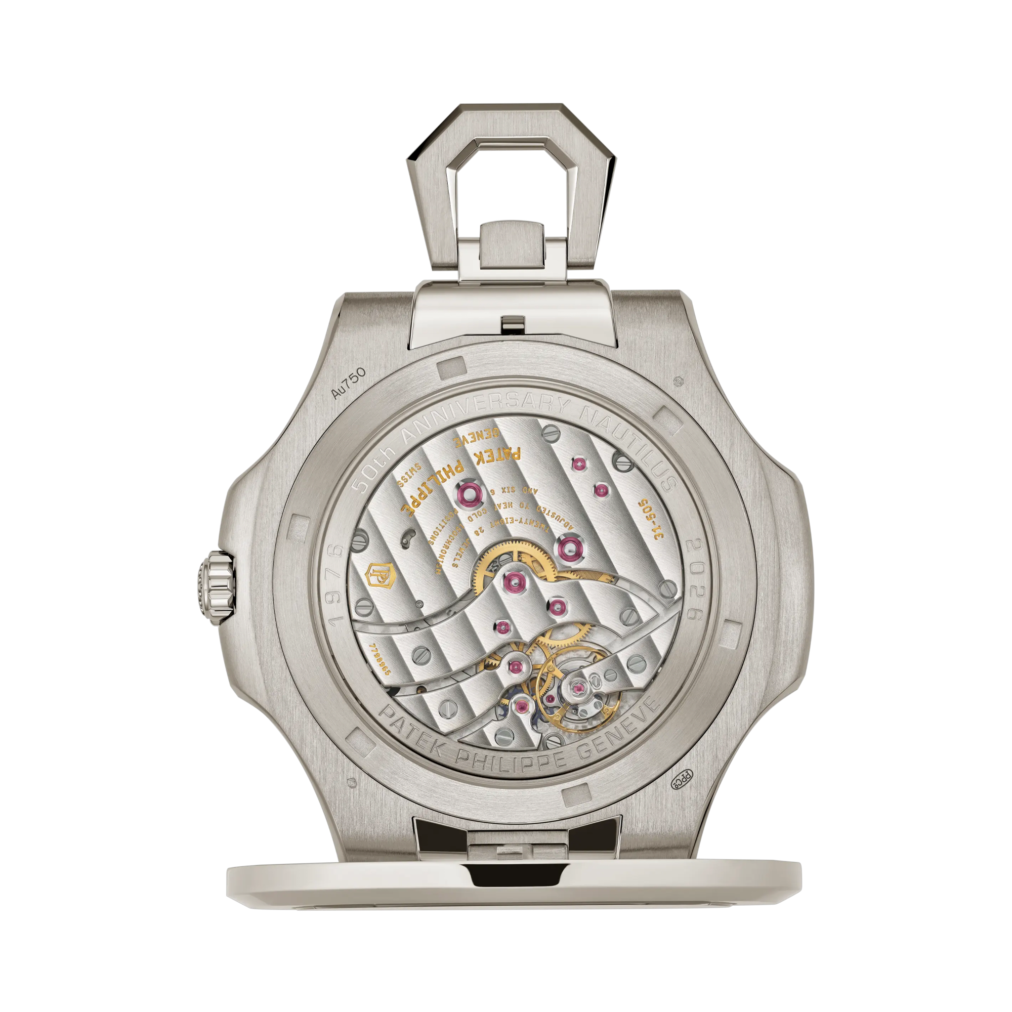 Patek Philippe Nautilus Blue Dial, Baton Numerals_2