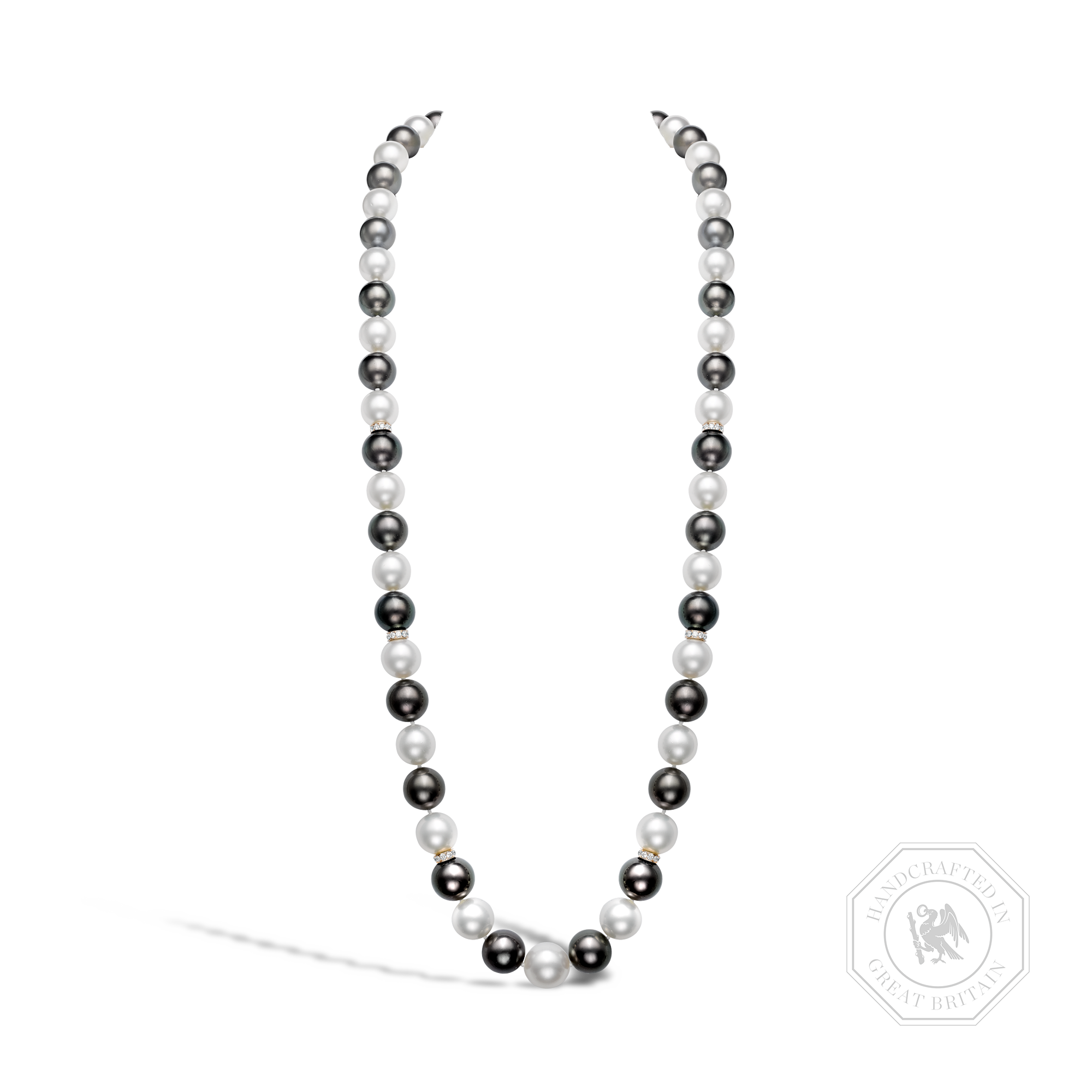 South Sea and Black Tahitian Pearl 9.9mm - 12.3mm_1