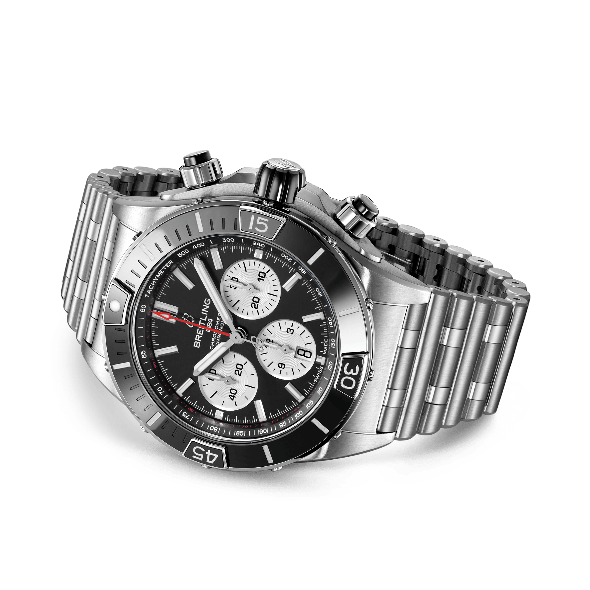 Breitling Super Chronomat B01 44 44mm, Black Dial_4