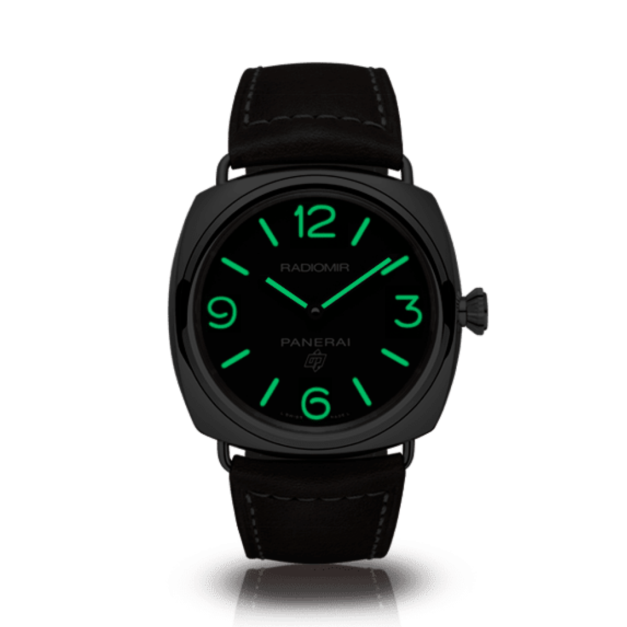 Radiomir Base Logo - 45mm Black Dial, Arabic/Baton Numerals_3