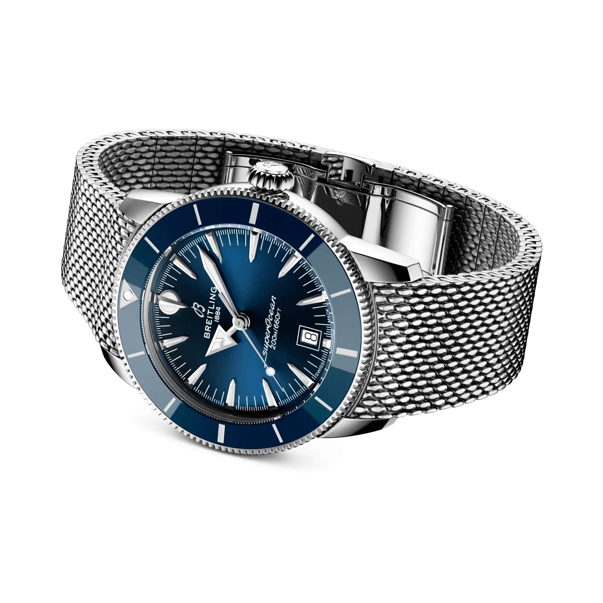 Breitling Superocean Heritage B31 Automatic 42 42mm, Blue Dial, Baton Numerals_3