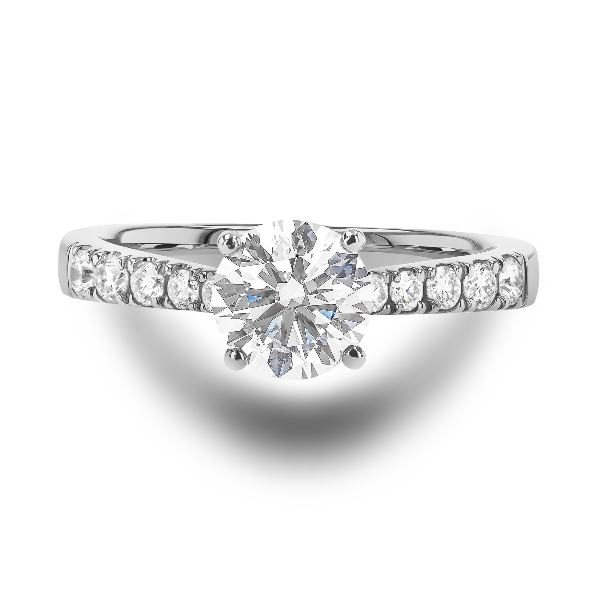 Celestial 1.00ct Brilliant Cut Diamond Ring Brilliant cut, Claw set_2
