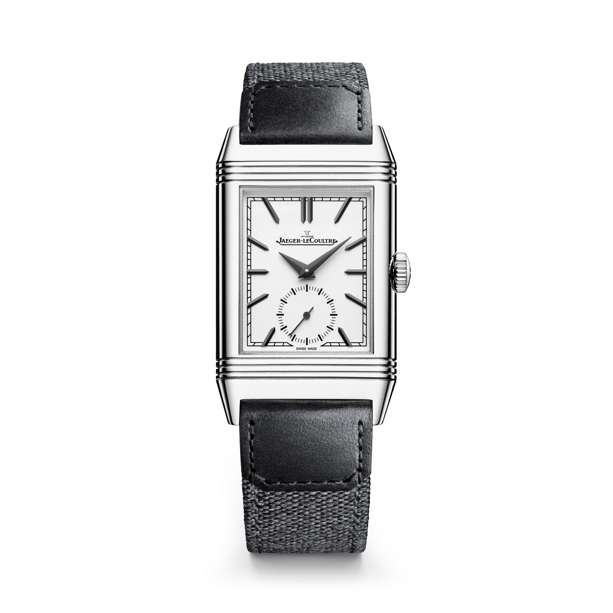Jaeger-LeCoultre Reverso Tribute Monoface Small Seconds 27.4mm, Silver Dial, Baton Numerals_1